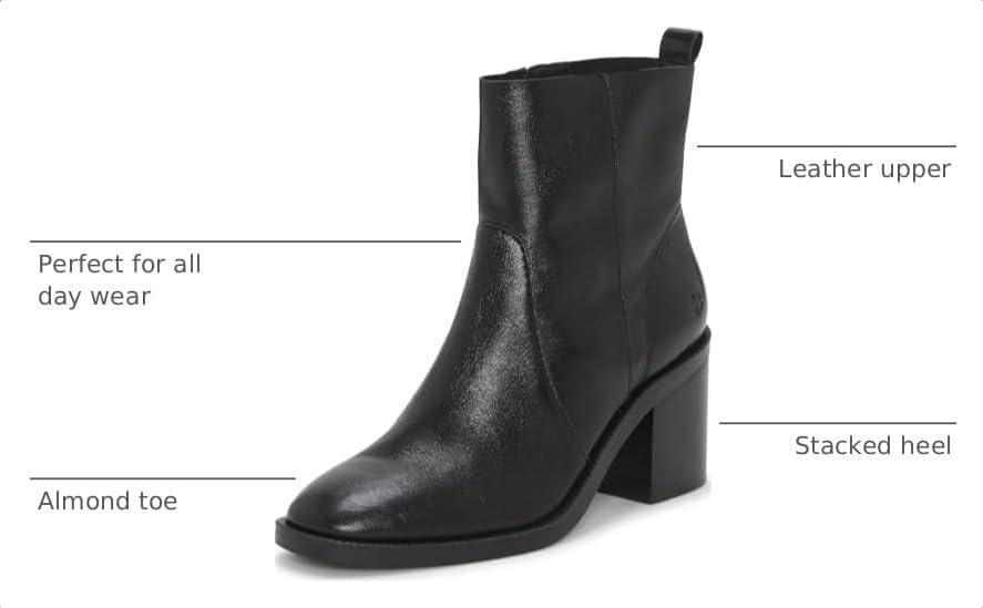 image:imageLucky Brand Alivia Leather BootsBlack