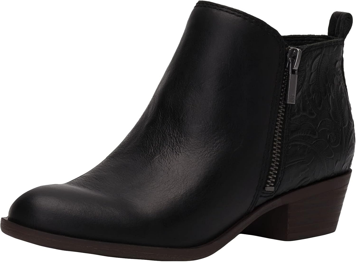 image:imageLucky Brand Basel BootieBlack Embossed