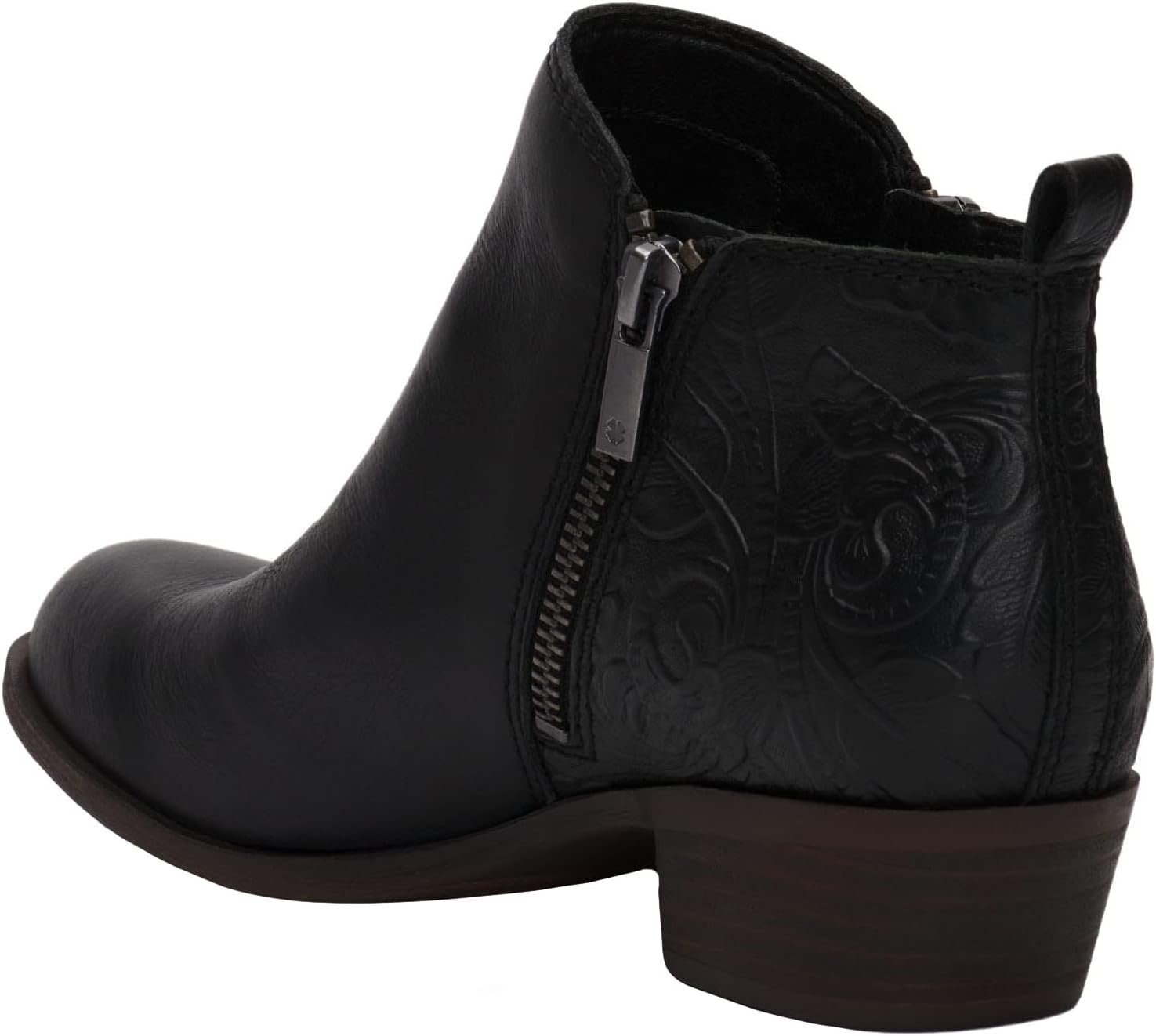image:imageLucky Brand Basel BootieBlack Embossed