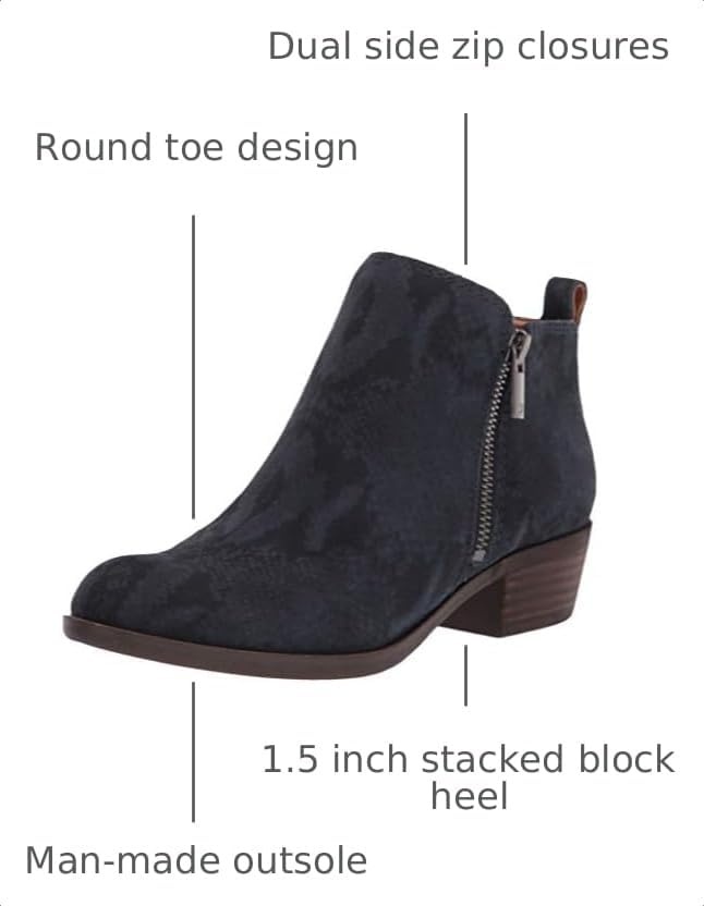 image:imageLucky Brand Basel BootieDark Denim