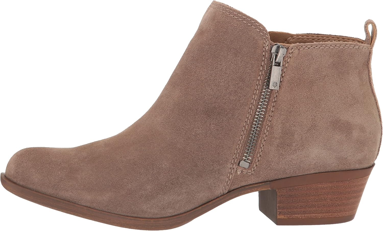 image:imageLucky Brand Basel BootieDark MushroomNatural Oiled Suede