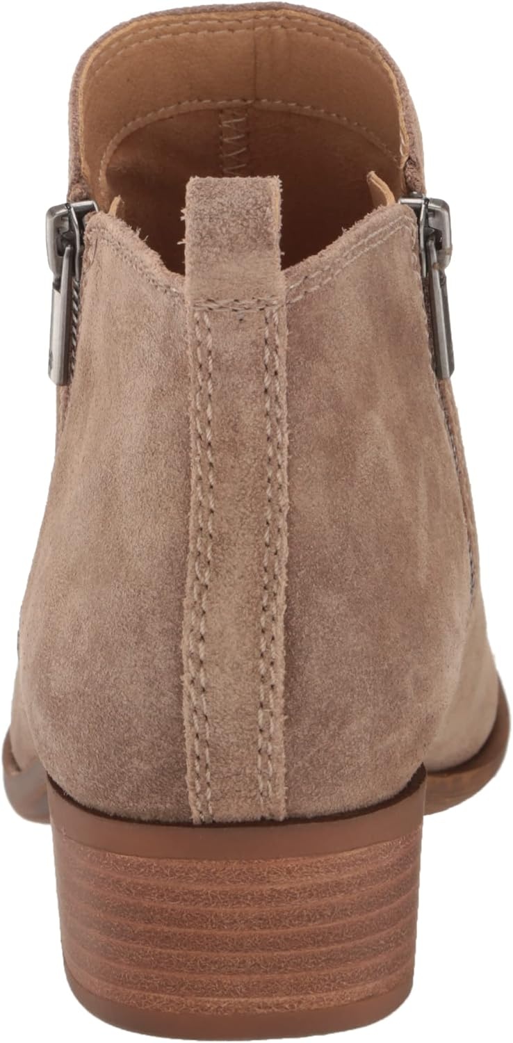 image:imageLucky Brand Basel BootieDark MushroomNatural Oiled Suede