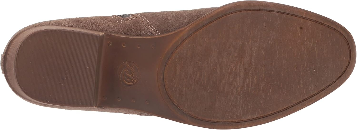 image:imageLucky Brand Basel BootieDark MushroomNatural Oiled Suede