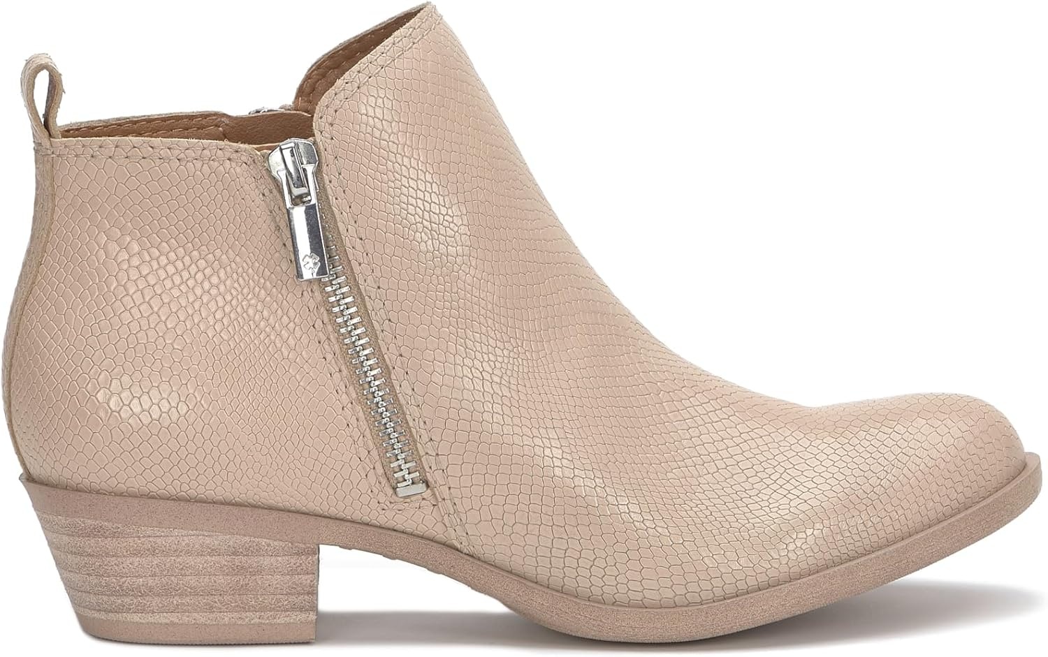 image:imageLucky Brand Basel BootieSmoke Grey Snake Print Leather