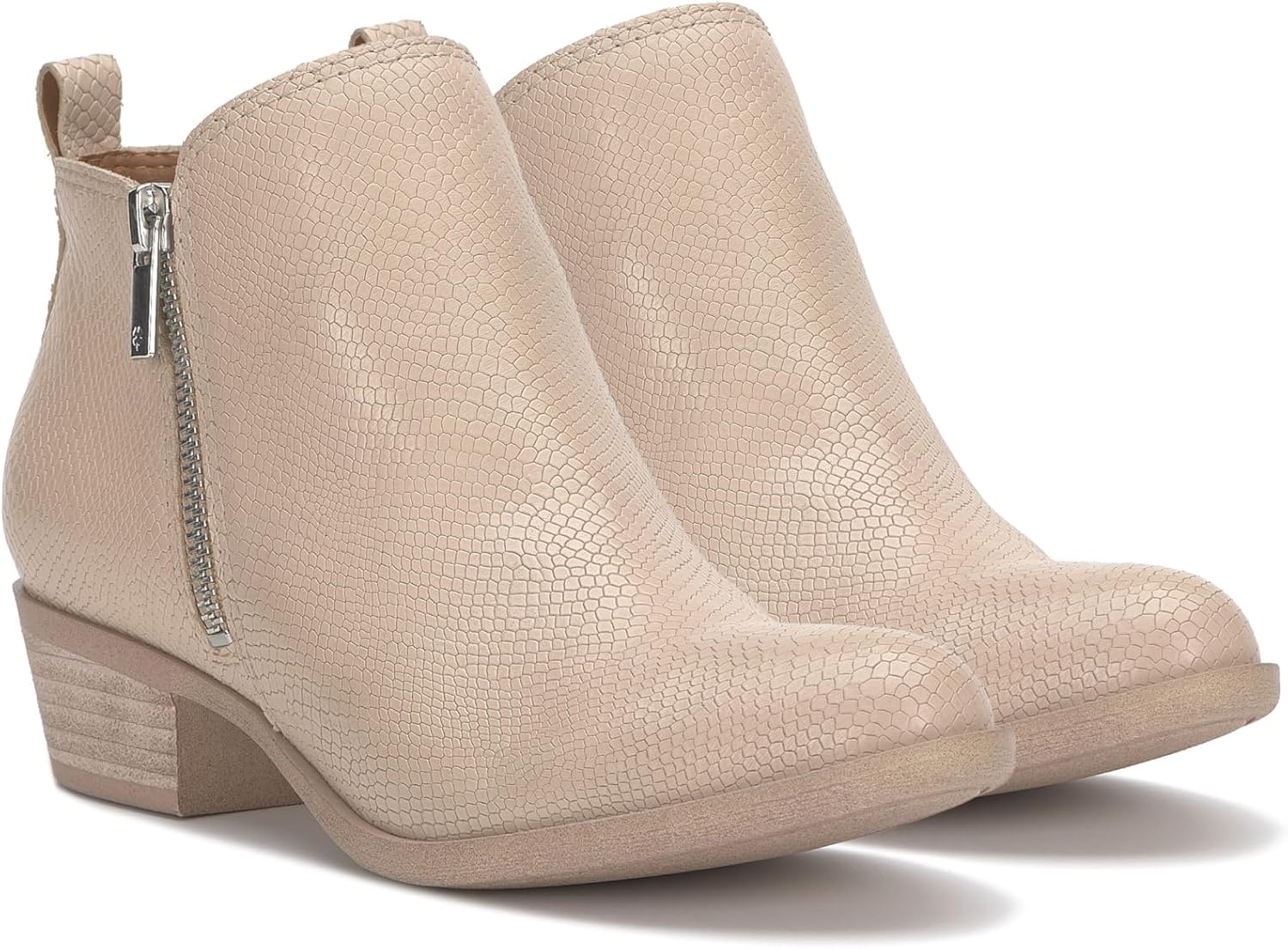 image:imageLucky Brand Basel BootieSmoke Grey Snake Print Leather