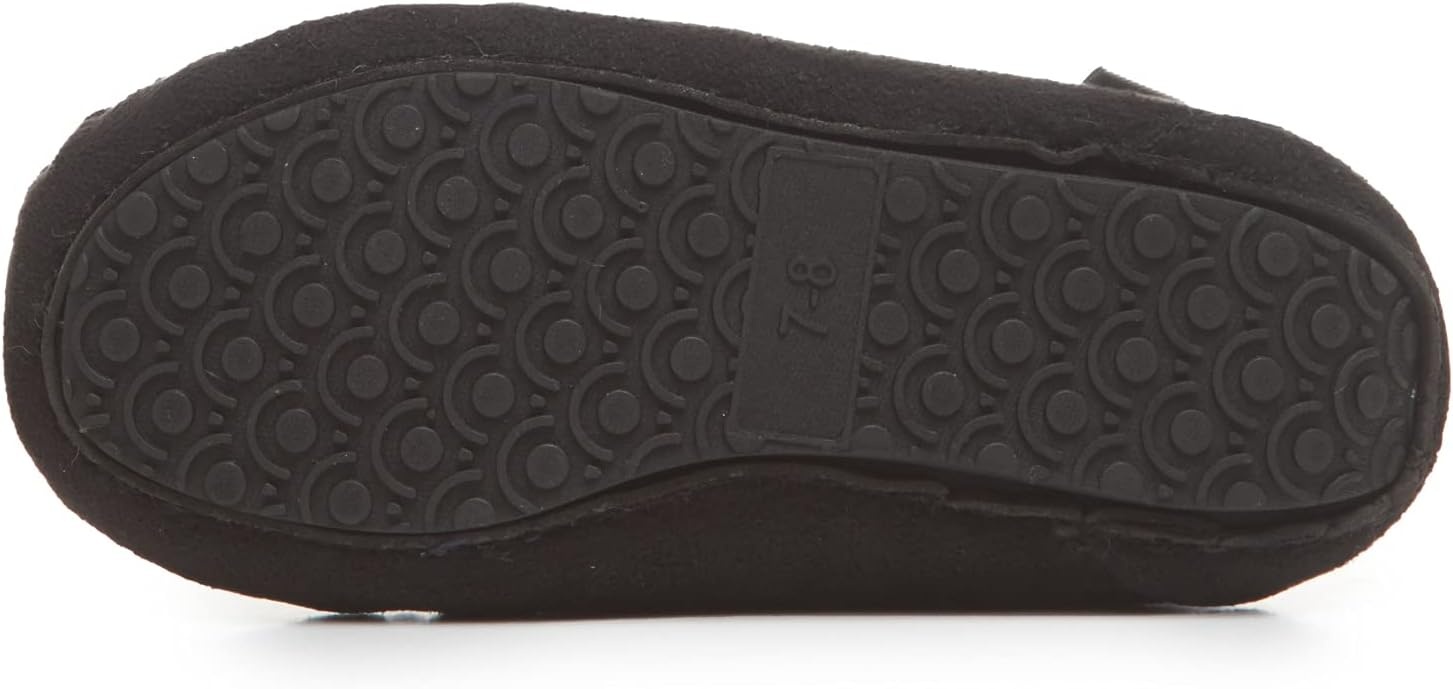 image:imageLucky Brand Boys MicroSuede Moccasin Loafer SlippersBlack