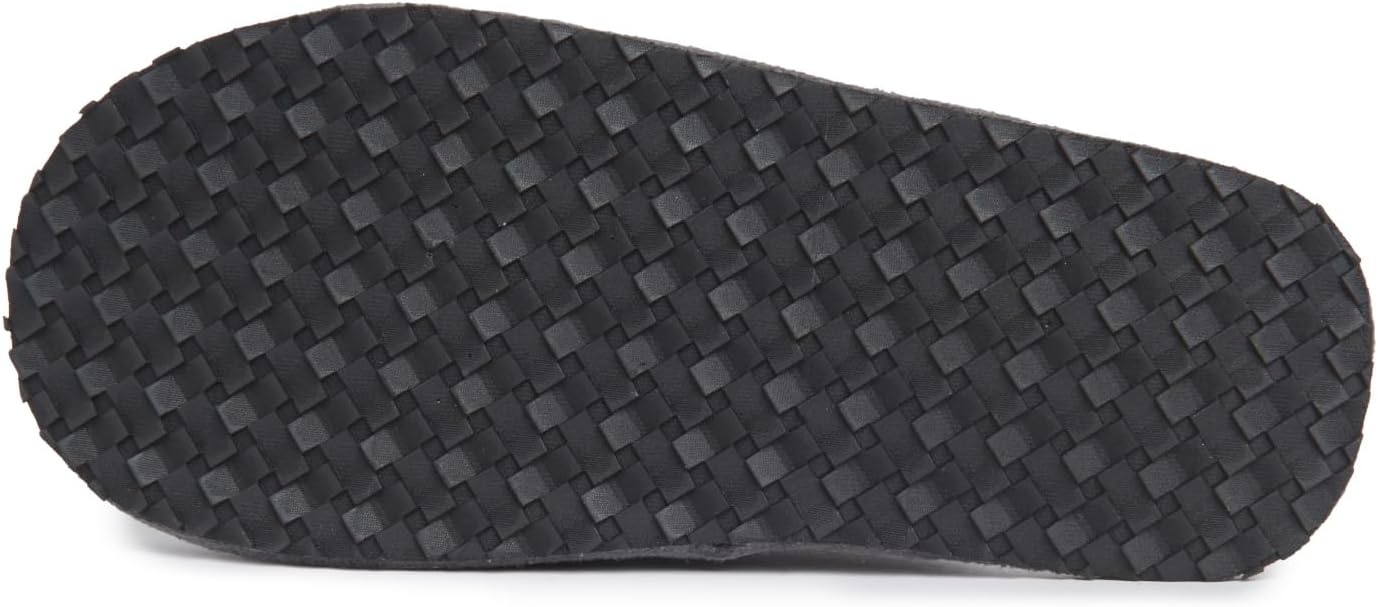 image:imageLucky Brand Boys MicroSuede Scuff Slippers Kids House Shoes with Plush LiningGrey