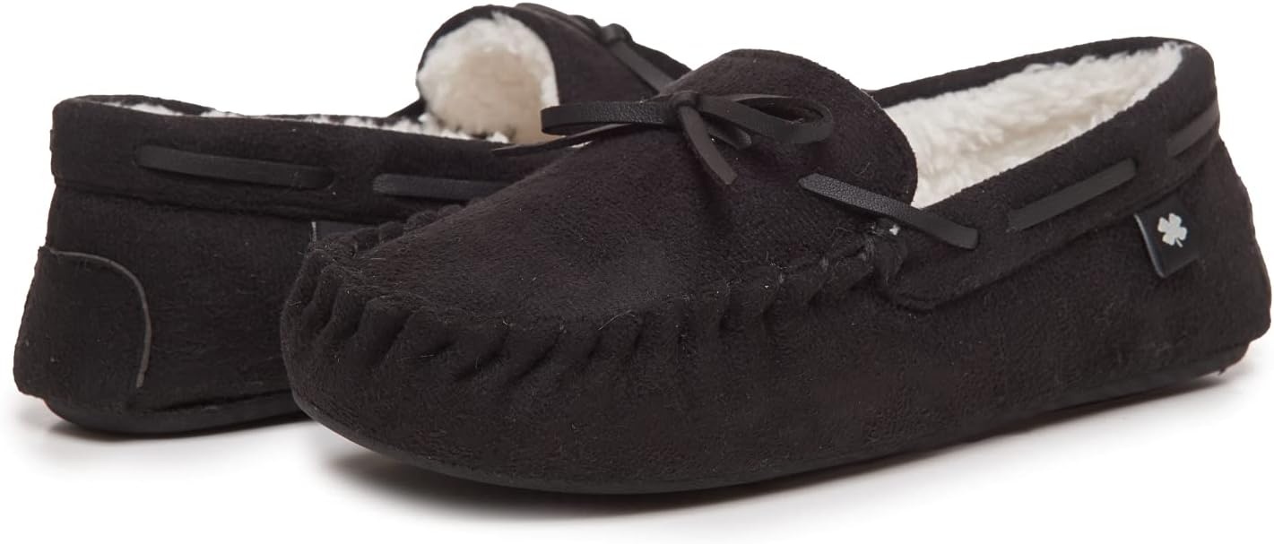 image:imageLucky Brand Boys Moccasin Loafer SlippersBlack