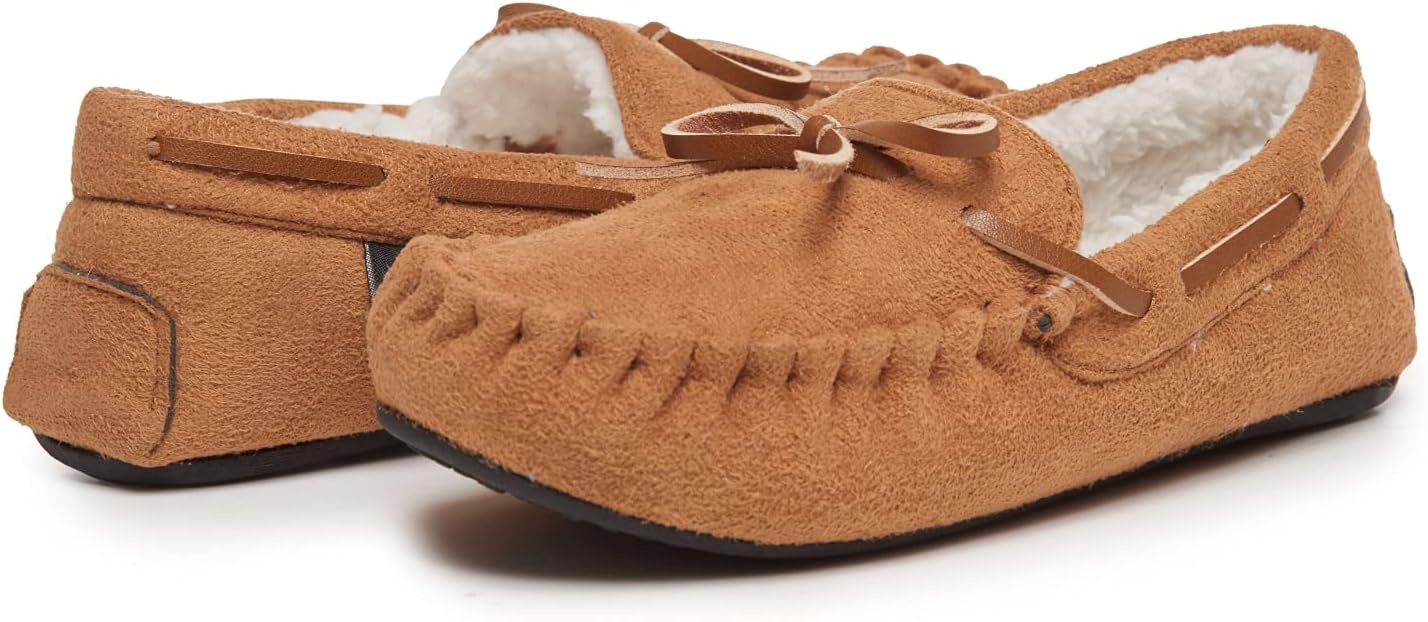 image:imageLucky Brand Boys Moccasin Loafer SlippersTan