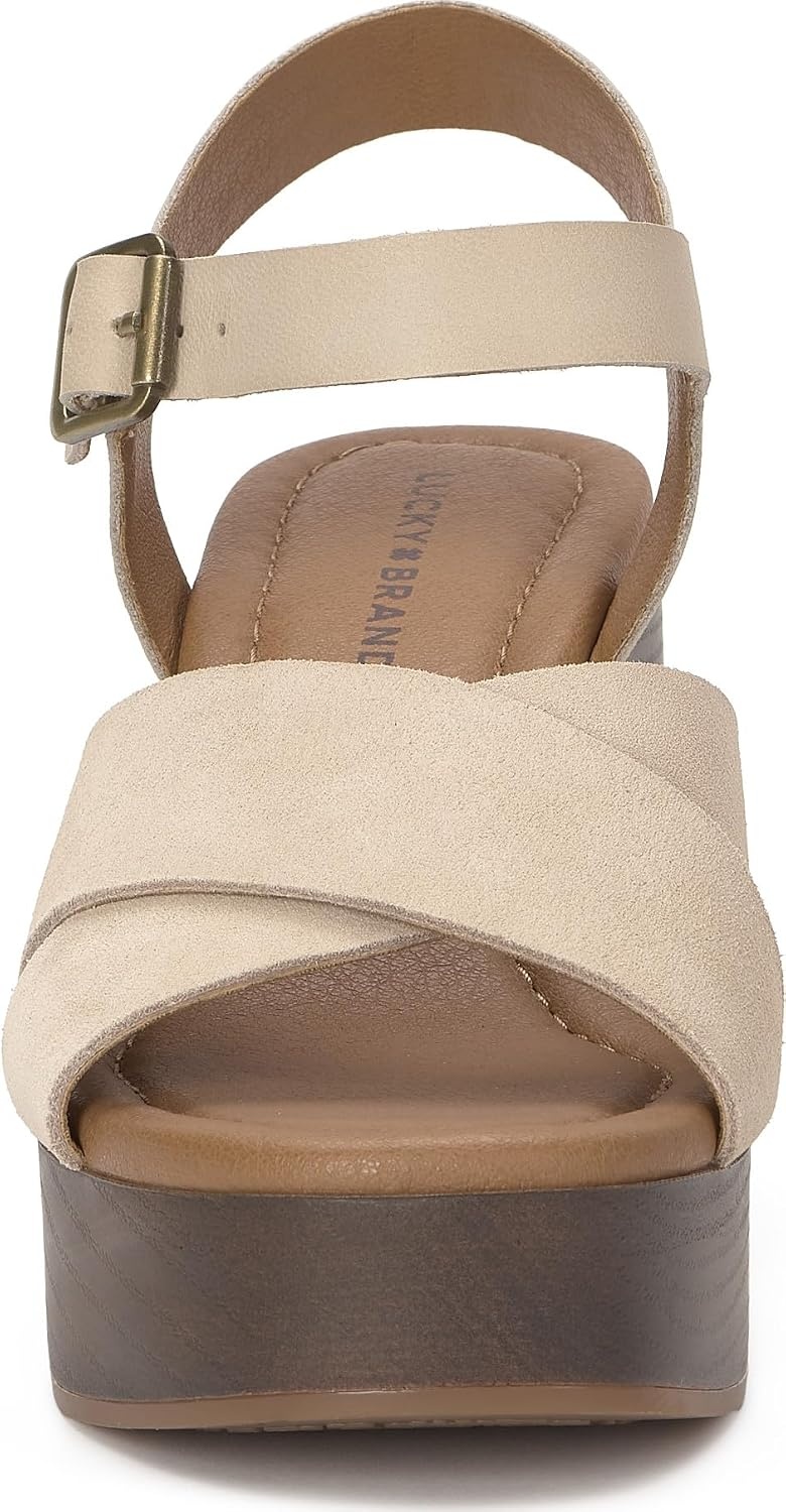 image:imageLucky Brand Carsen Cross Strap SandalsCannelliniCannellin