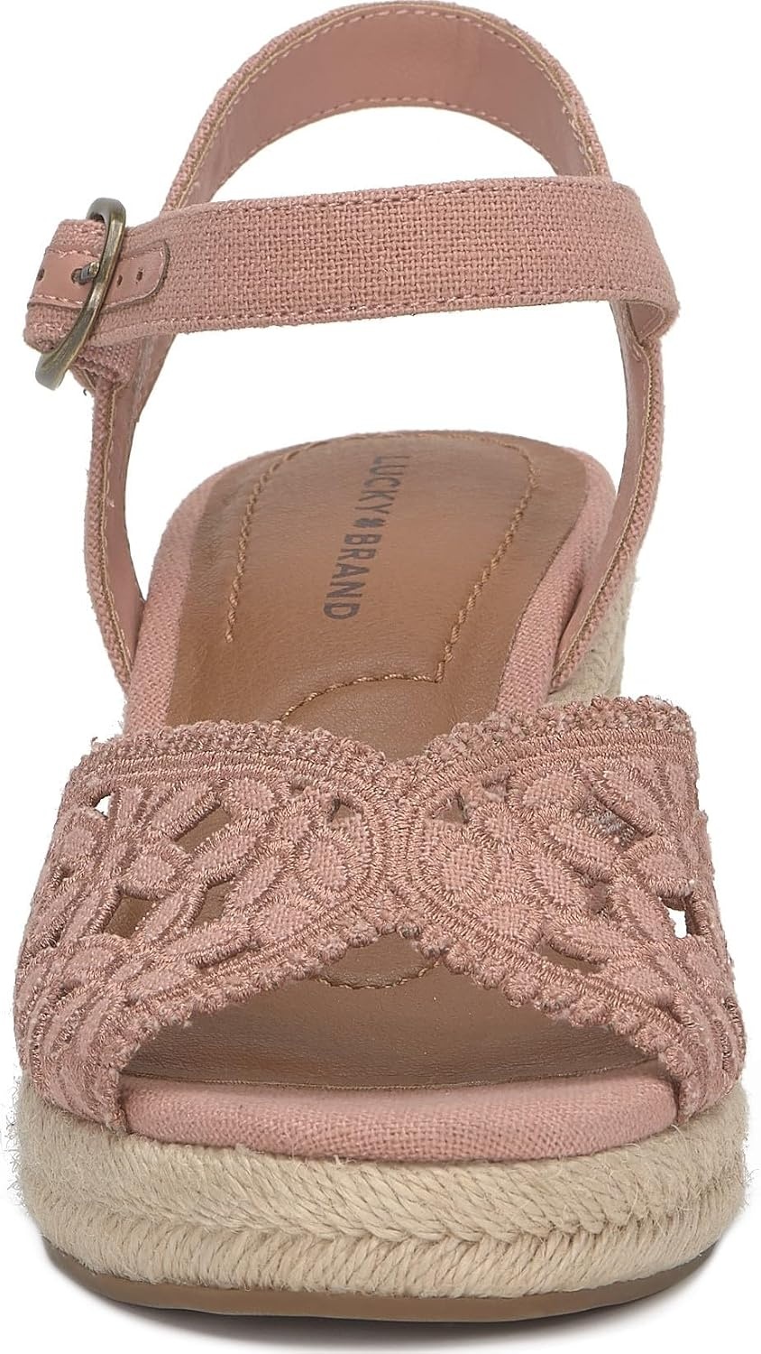 image:imageLucky Brand Coyna Floral Espadrille Wedge SandalsBellini