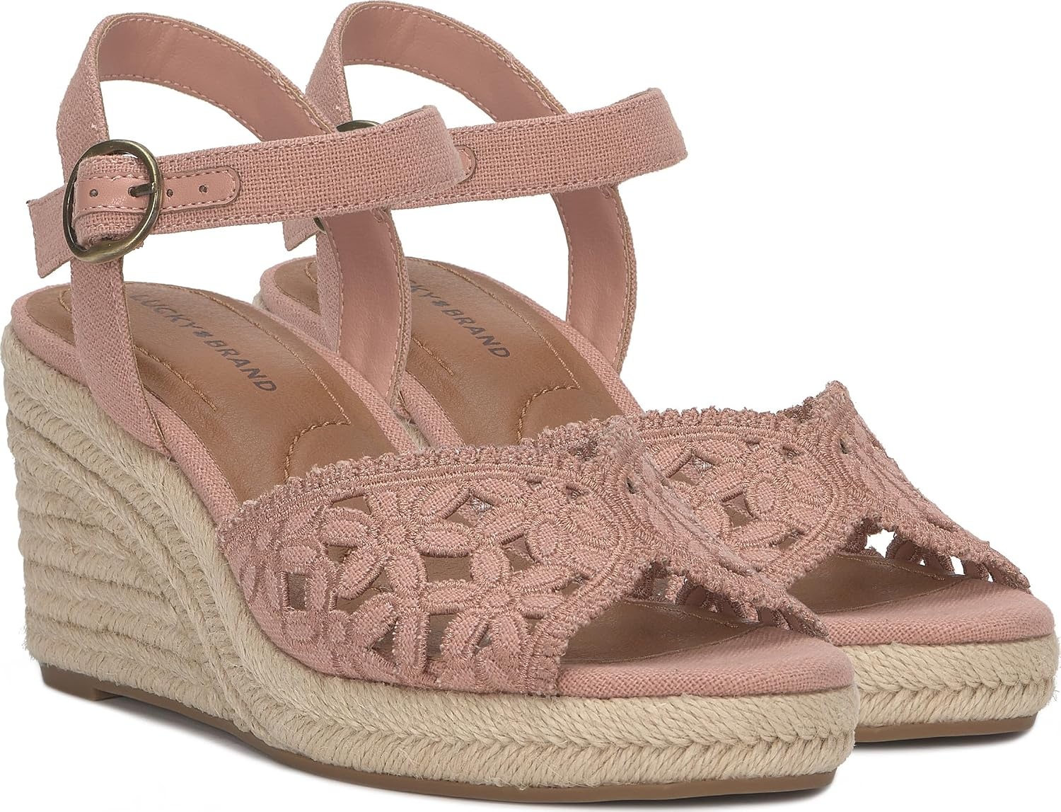 image:imageLucky Brand Coyna Floral Espadrille Wedge SandalsBellini