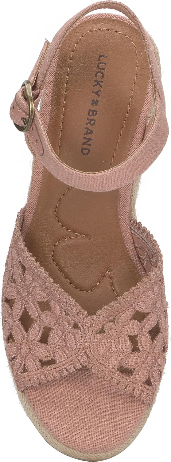 image:imageLucky Brand Coyna Floral Espadrille Wedge SandalsBellini