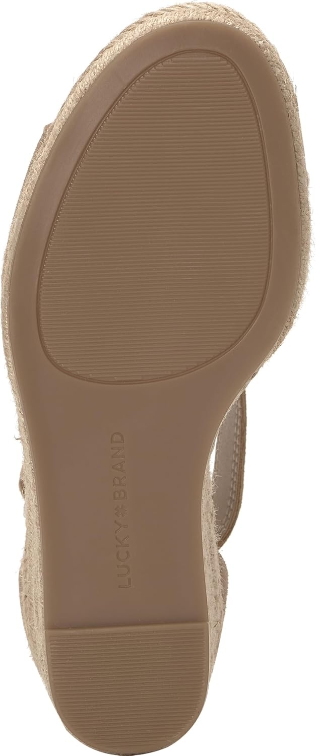 image:imageLucky Brand Cyleste TStrap Wedge SandalsPorcini