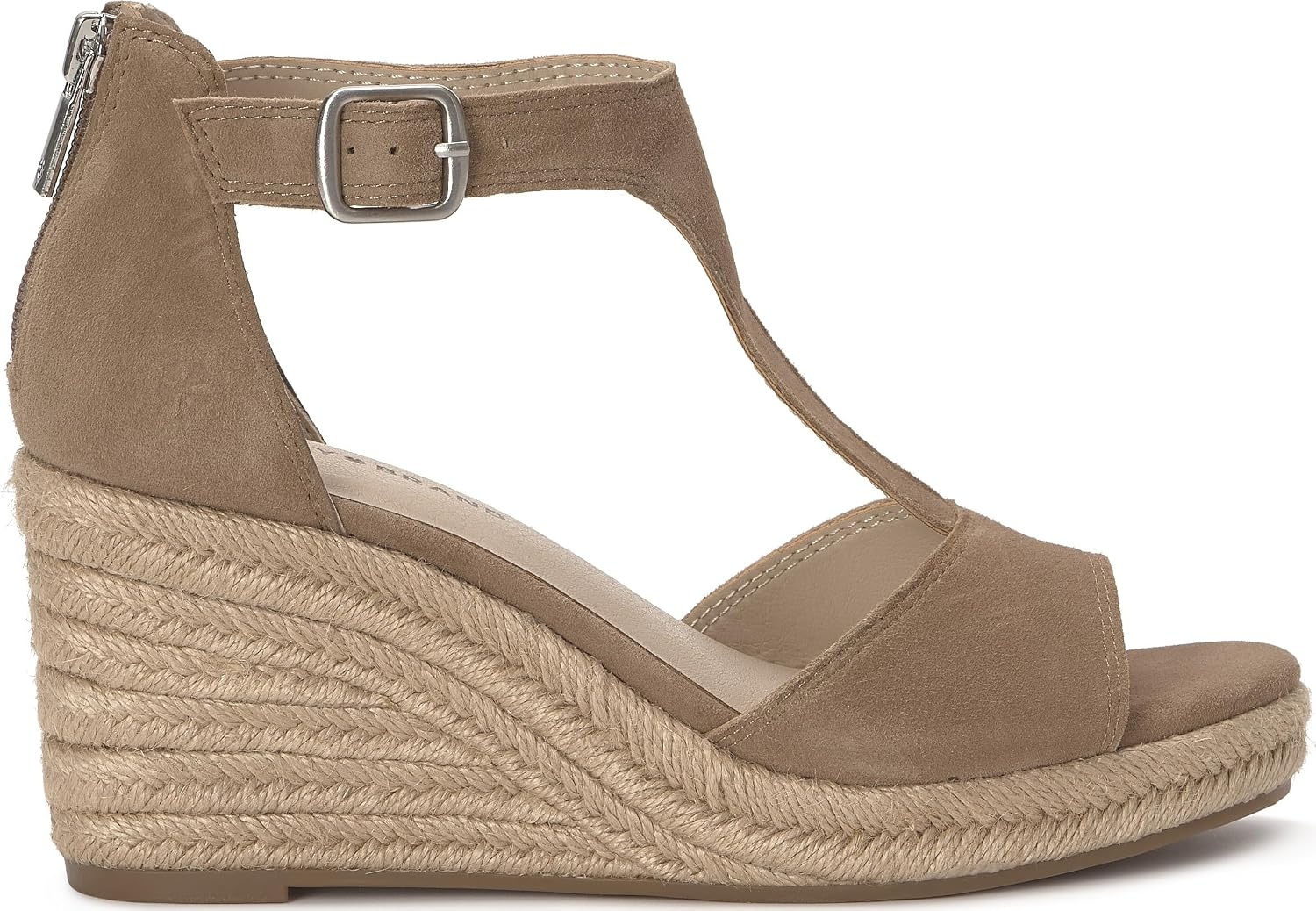 image:imageLucky Brand Cyleste TStrap Wedge SandalsPorcini