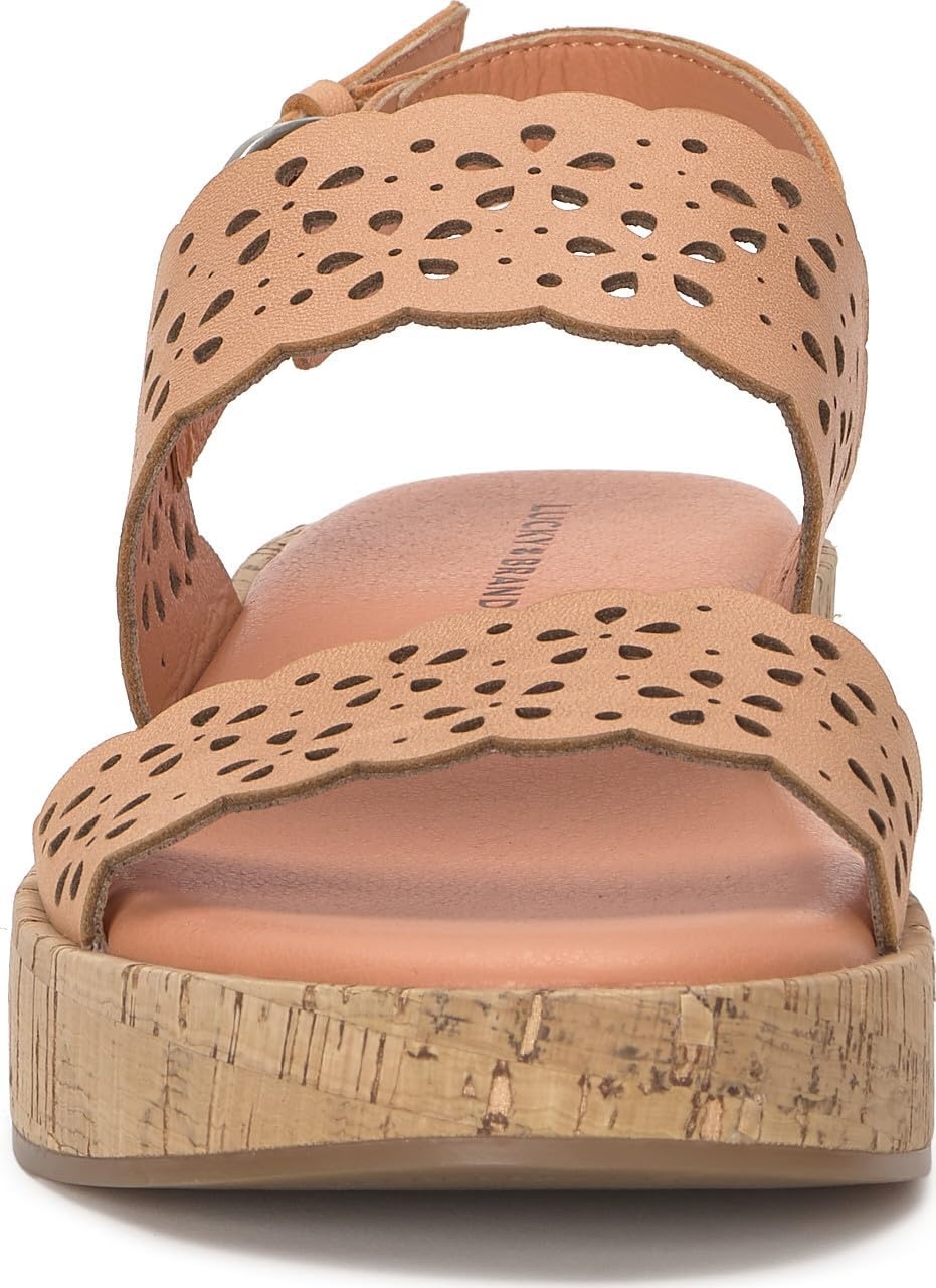 image:imageLucky Brand Elsie Platform WedgeSunset Peach