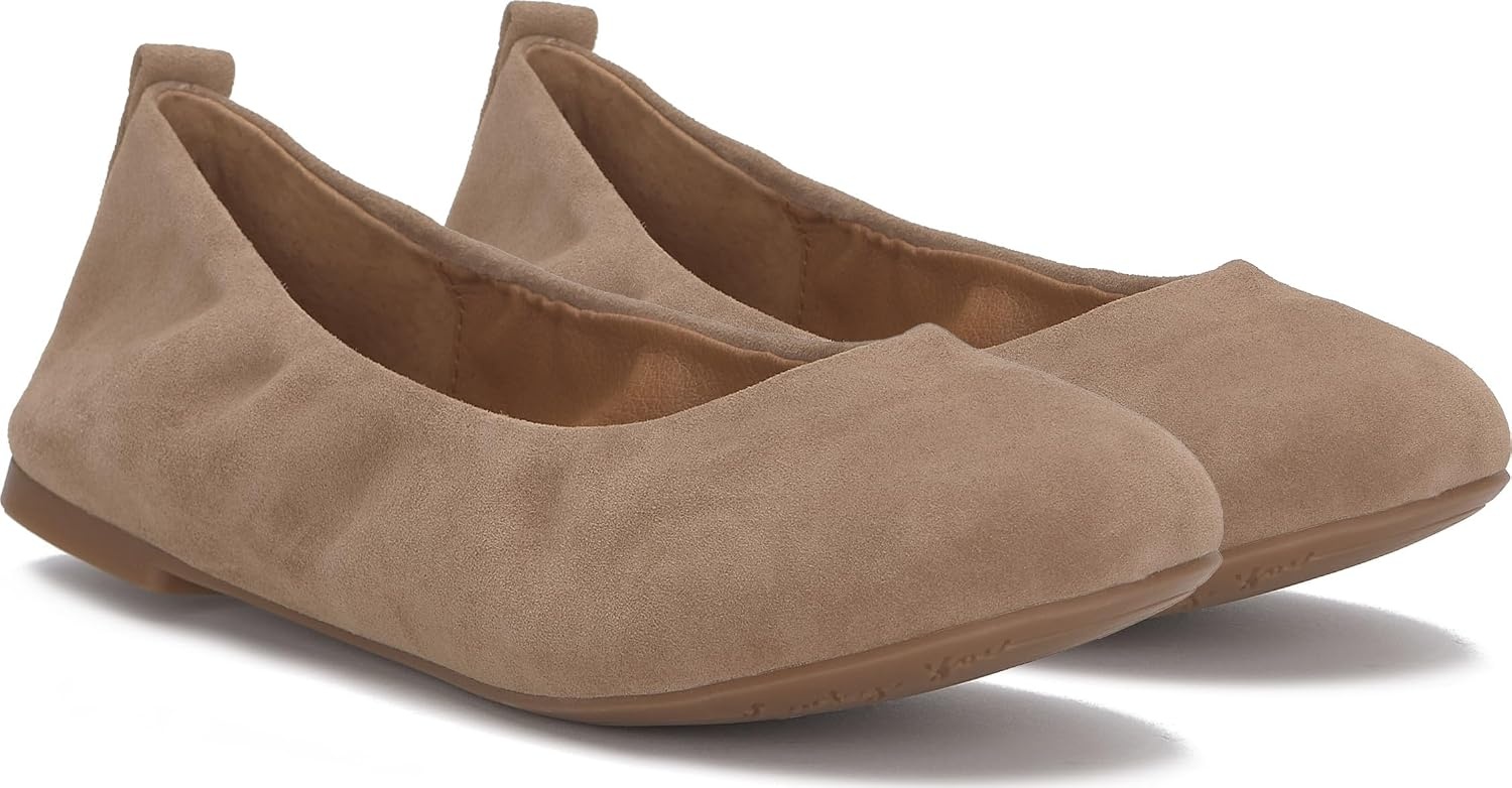 image:imageLucky Brand Emmielou Leather Ballet FlatPorcini