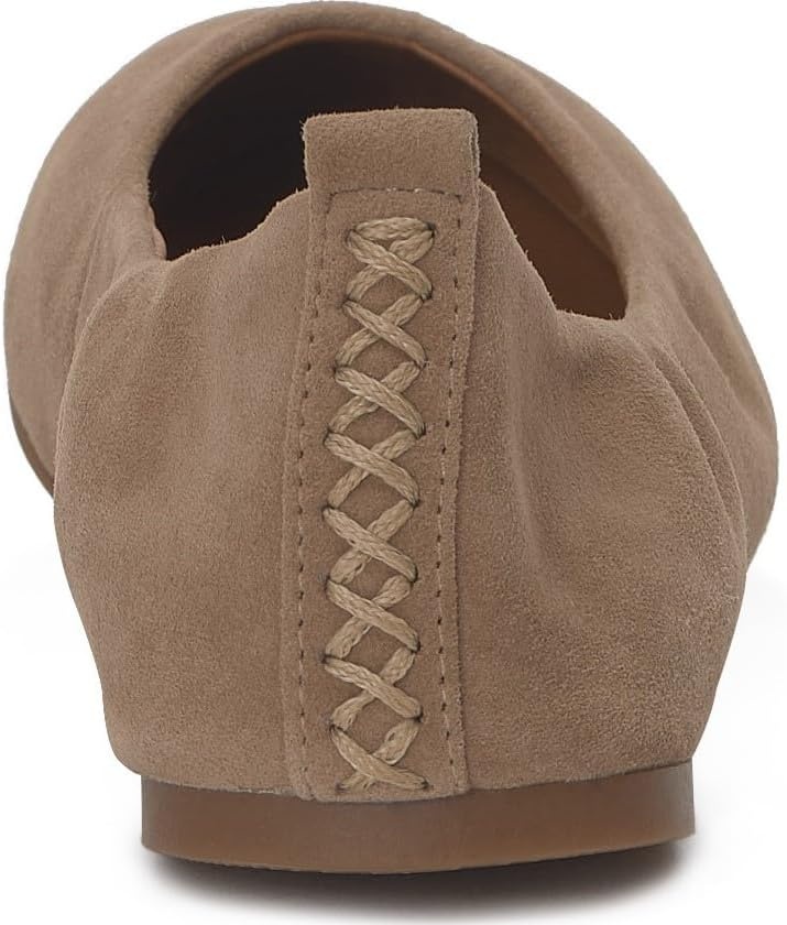 image:imageLucky Brand Emmielou Leather Ballet FlatPorcini