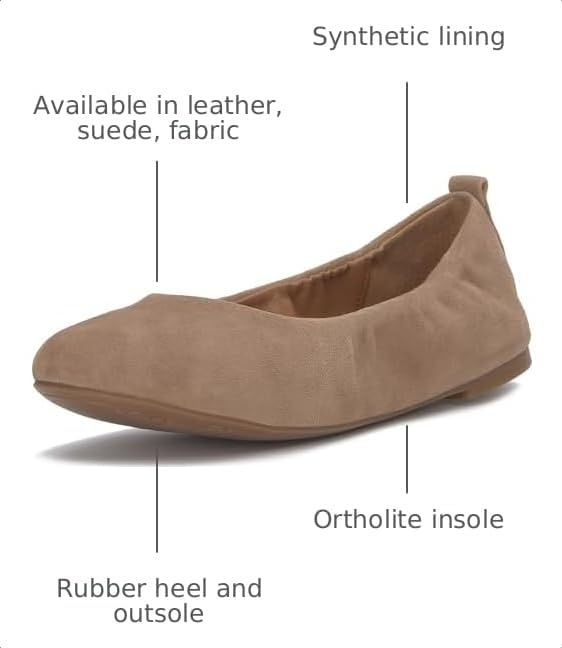 image:imageLucky Brand Emmielou Leather Ballet FlatPorcini