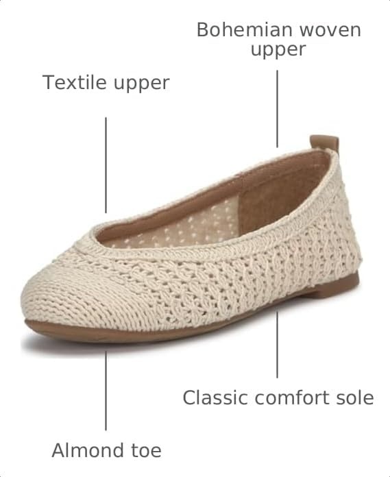 image:imageLucky Brand Emmielu Knit Ballet FlatNatural