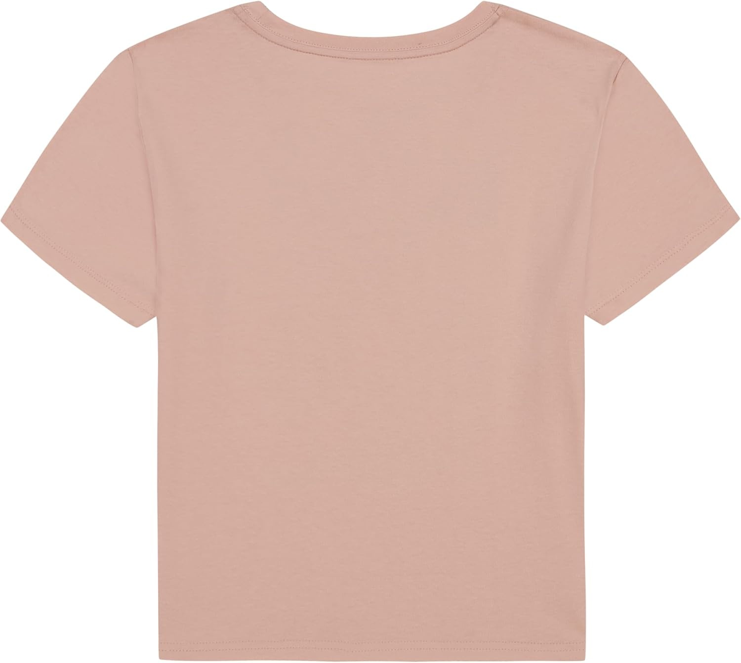 image:imageLucky Brand Girls Short Sleeve Graphic TShirt Tagless Cotton Tee with Fun DesignsCheckered Peach Whip