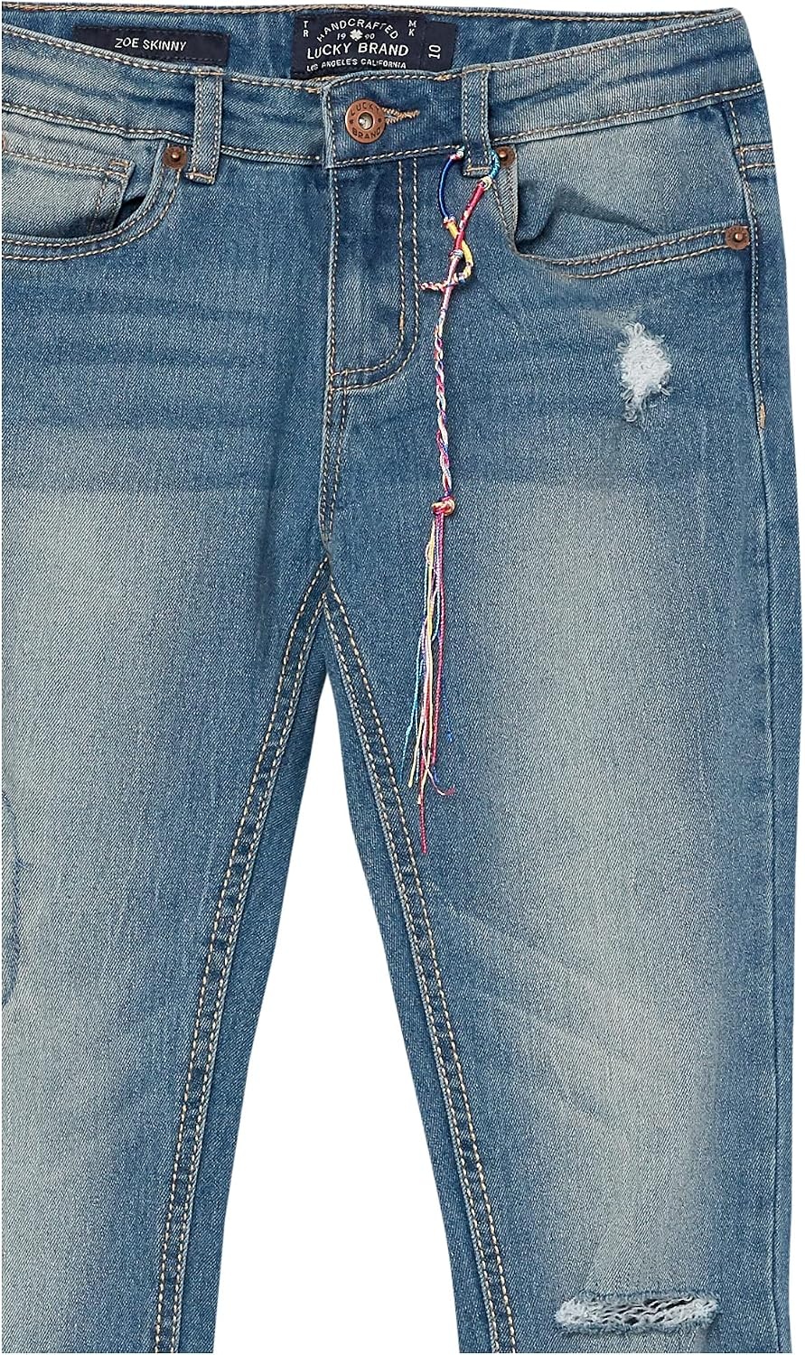 image:imageLucky Brand Girls Skinny Fit Denim JeansGiselle Ada