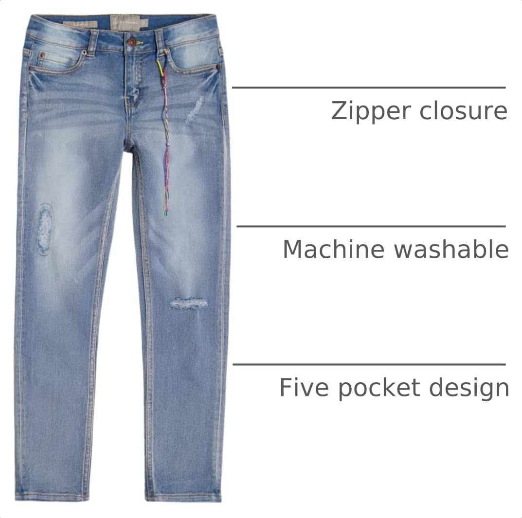 image:imageLucky Brand Girls Skinny Fit Denim JeansGiselle Tori