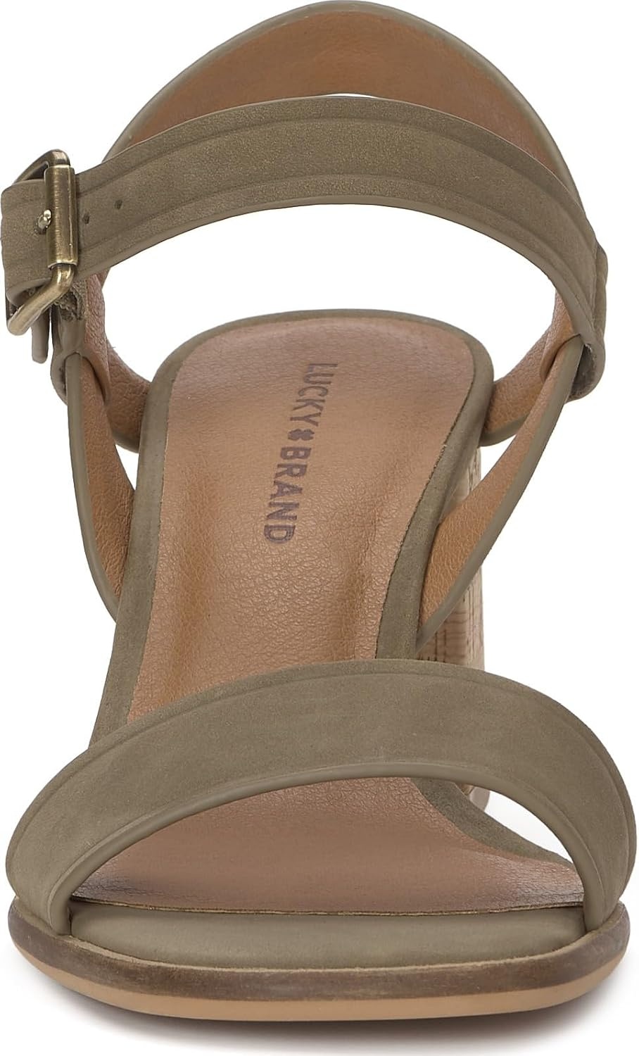 image:imageLucky Brand Hallia Ankle Strap SandalsCapers