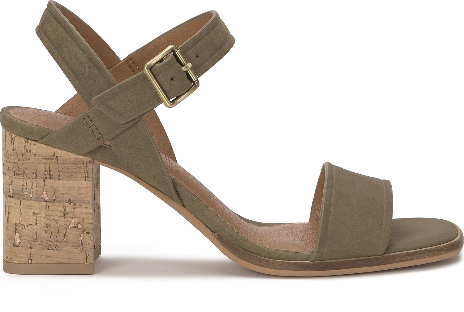 image:imageLucky Brand Hallia Ankle Strap SandalsCapers