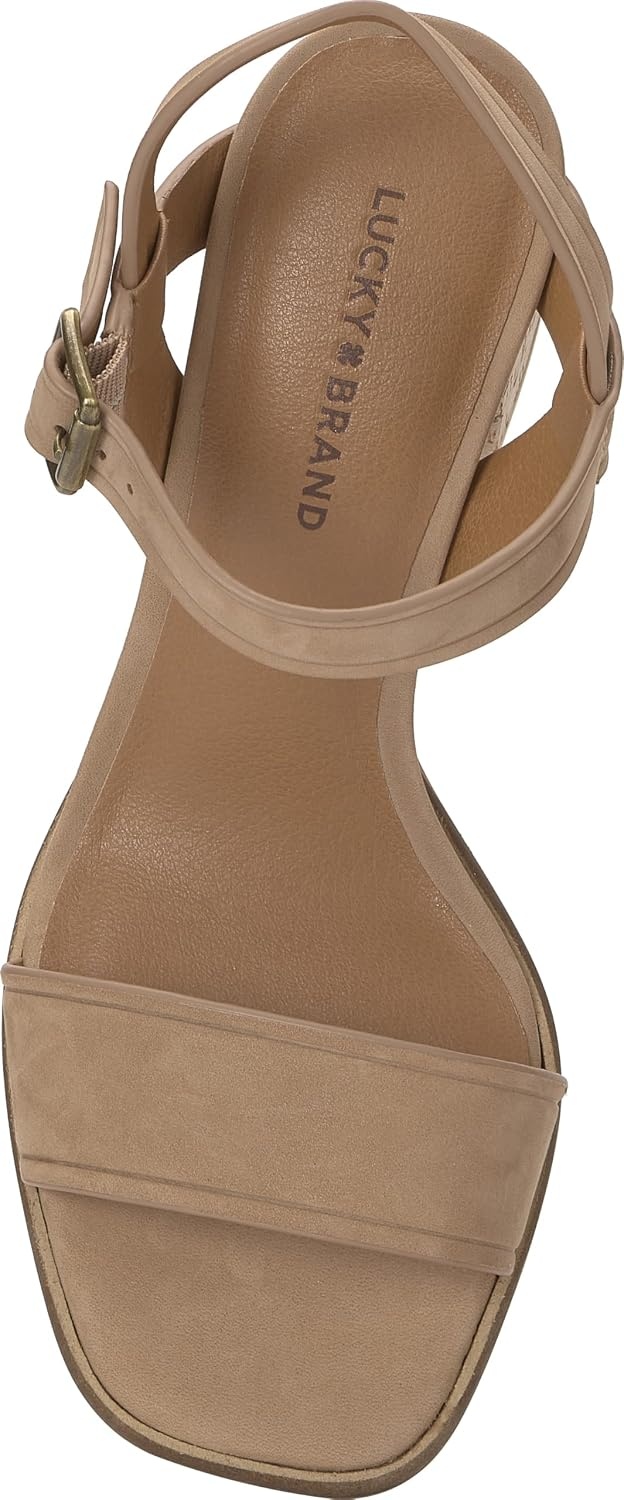 image:imageLucky Brand Hallia Ankle Strap SandalsCortado