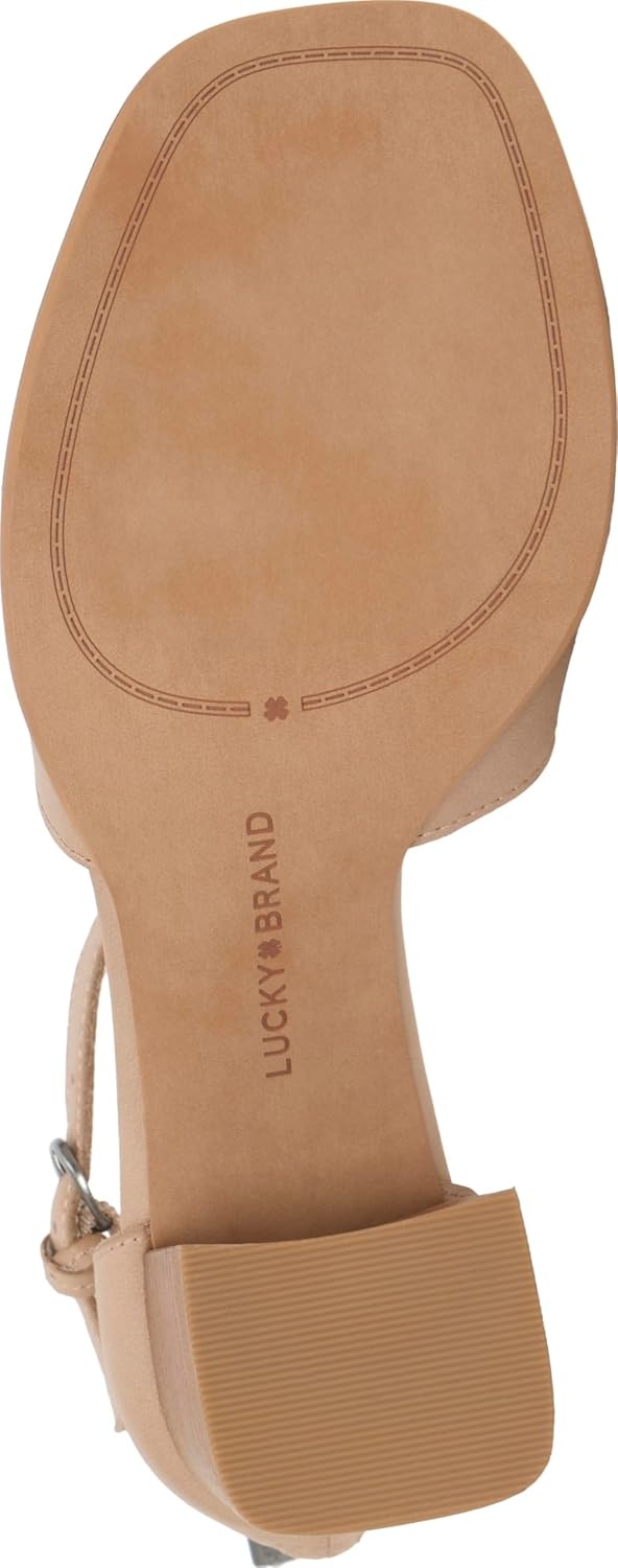 image:imageLucky Brand Herrika Cross Band High Heel SandalsSmoke Grey