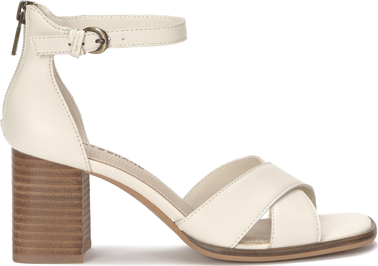 image:imageLucky Brand Herrika Cross Band High Heel SandalsTusk