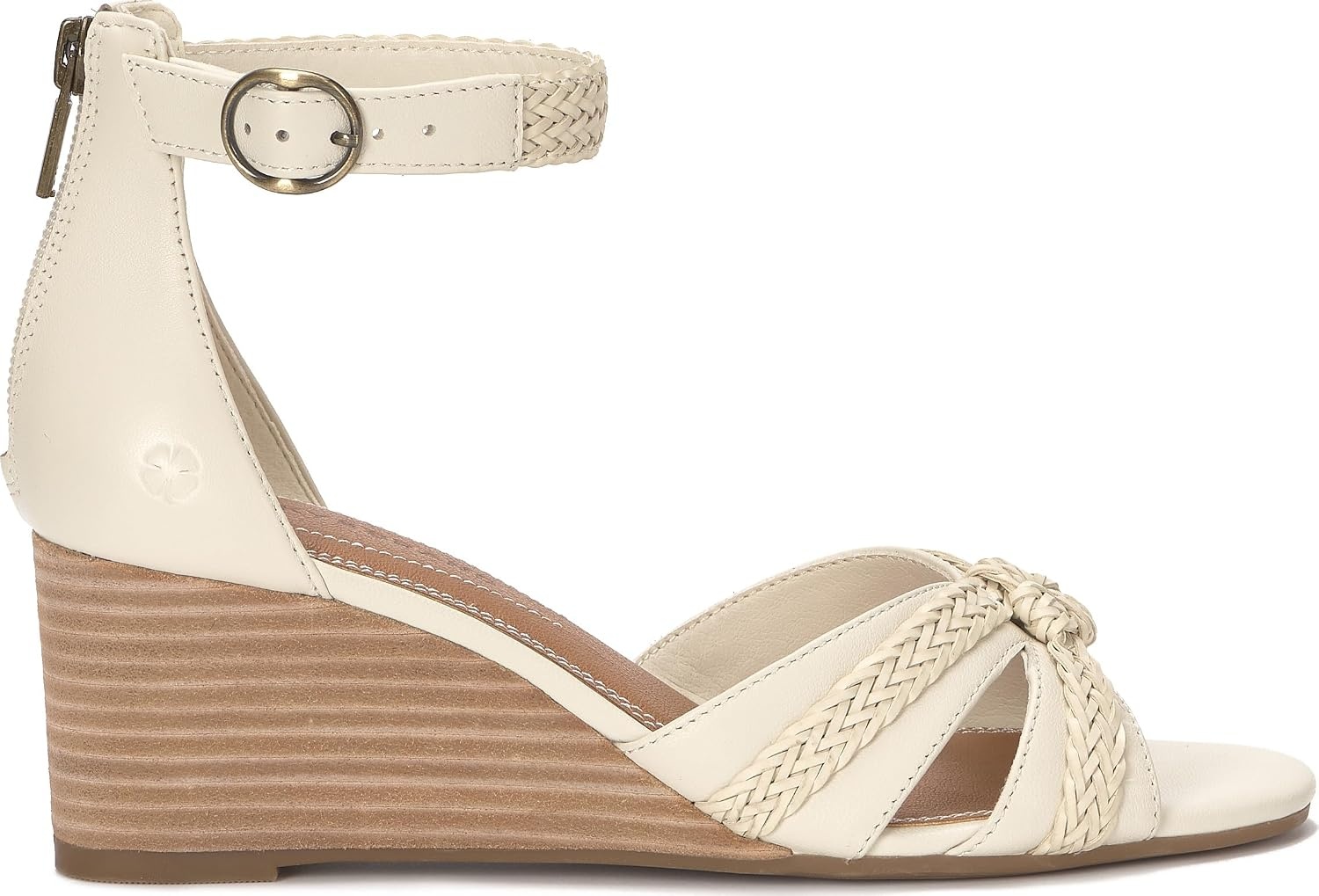 image:imageLucky Brand Jaelah Braided Wedge SandalsTusk