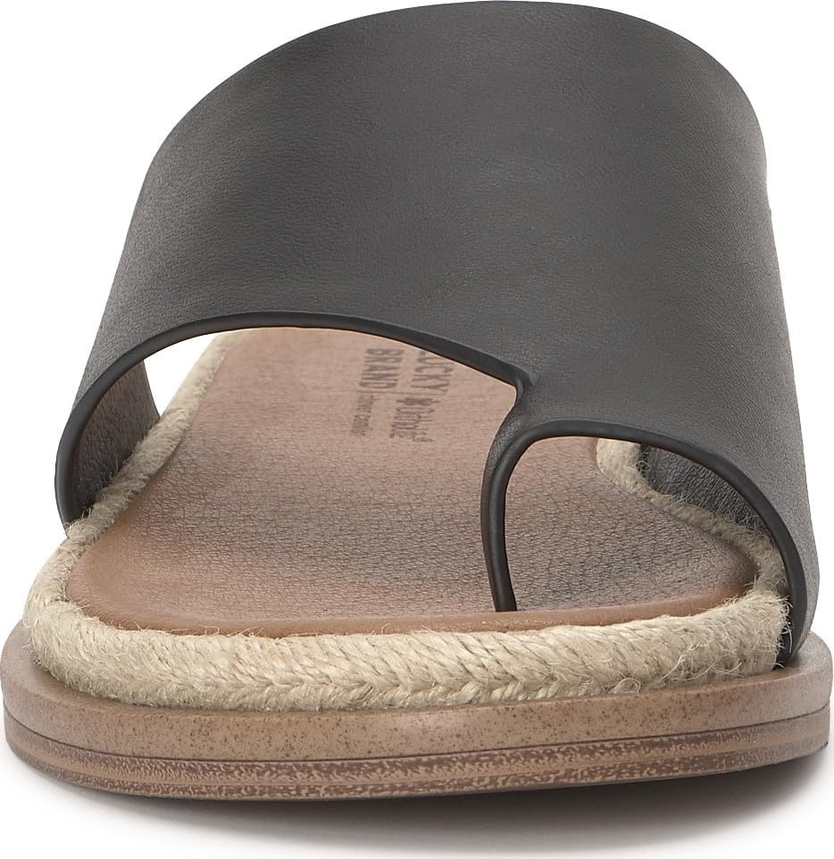 image:imageLucky Brand Kihly Toe Loop Flat SandalsBlack