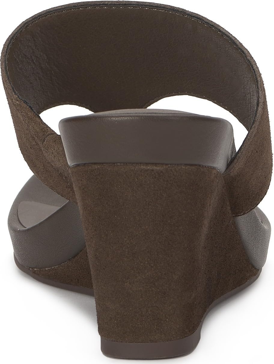 image:imageLucky Brand Libbie Wedge Thong SandalsChocolate