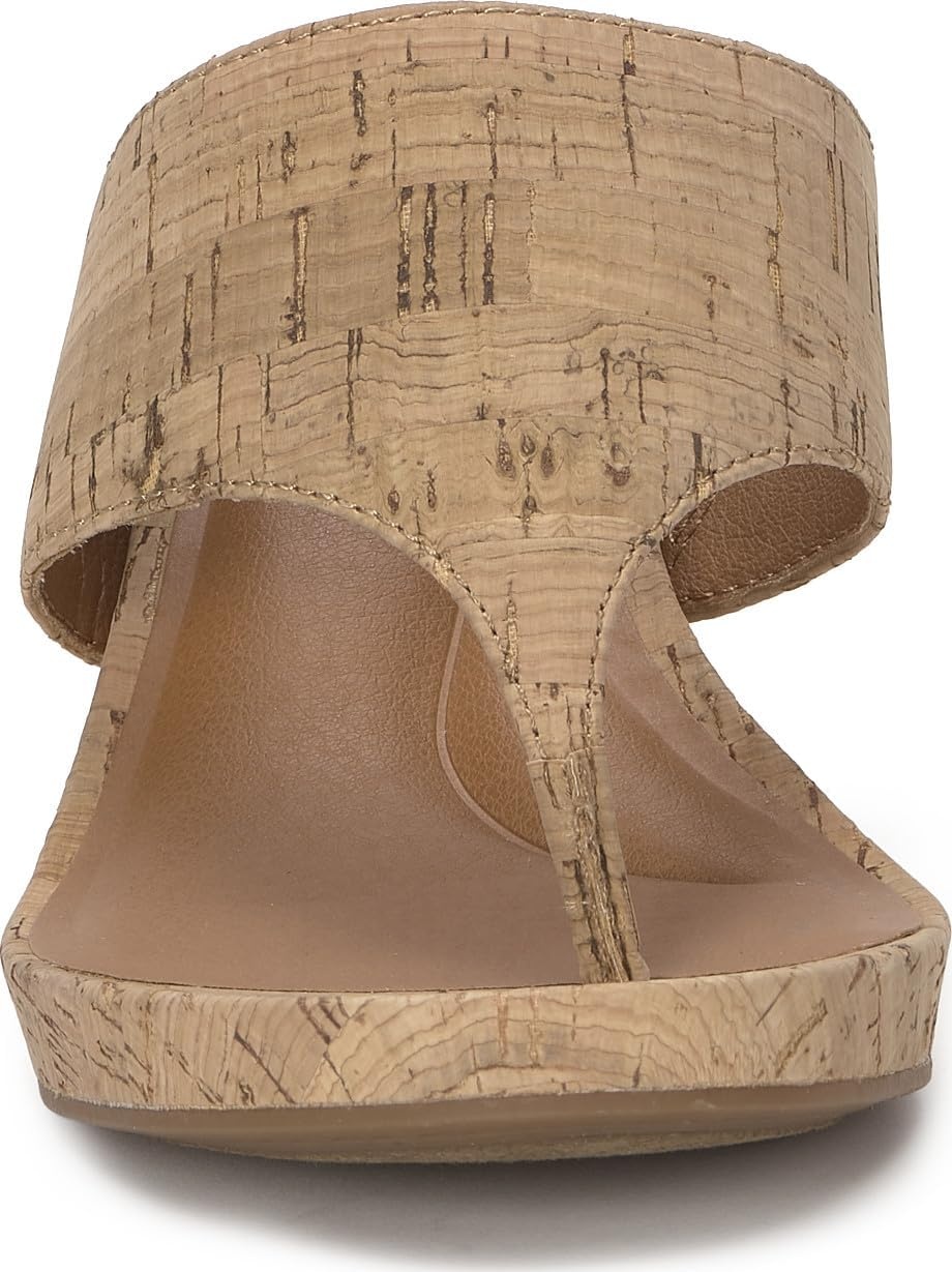 image:imageLucky Brand Libbie Wedge Thong SandalsNatural