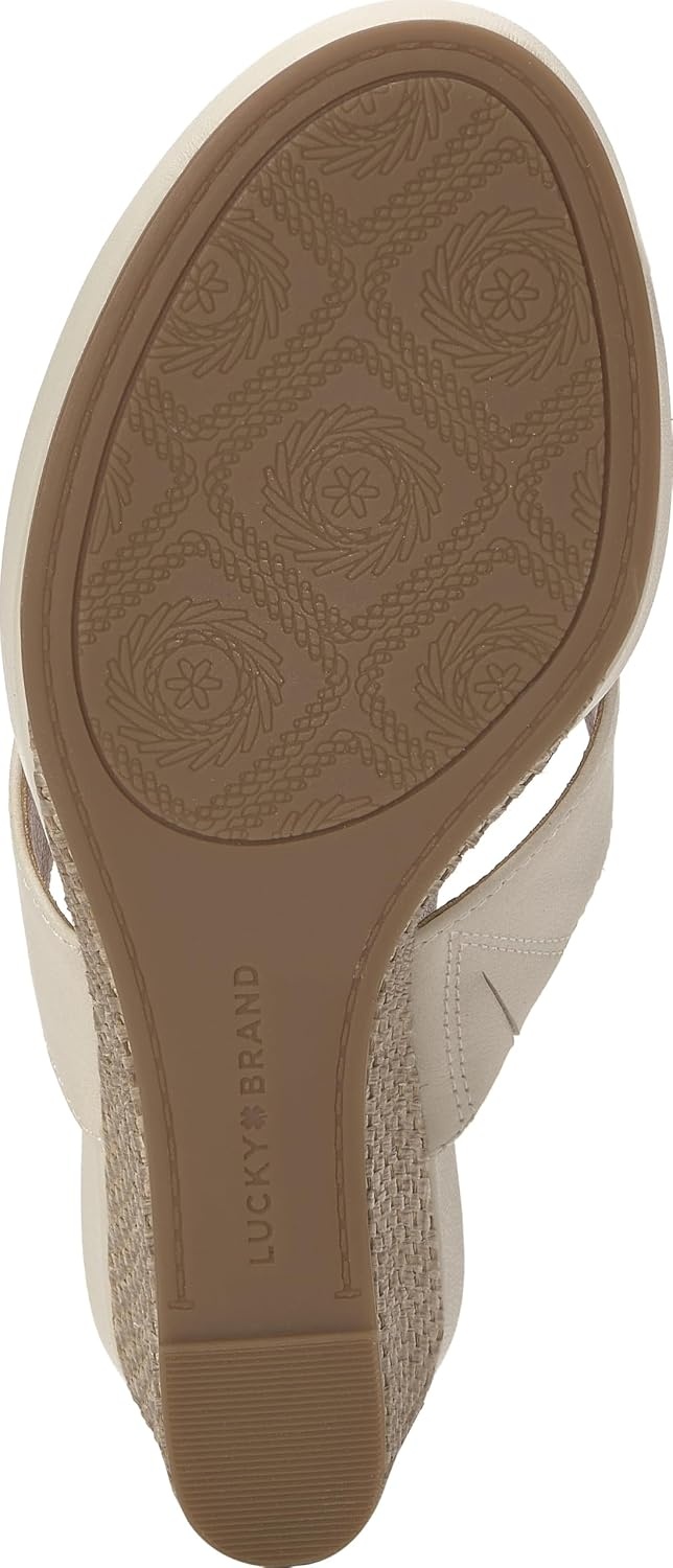 image:imageLucky Brand Libbie Wedge Thong SandalsTusk