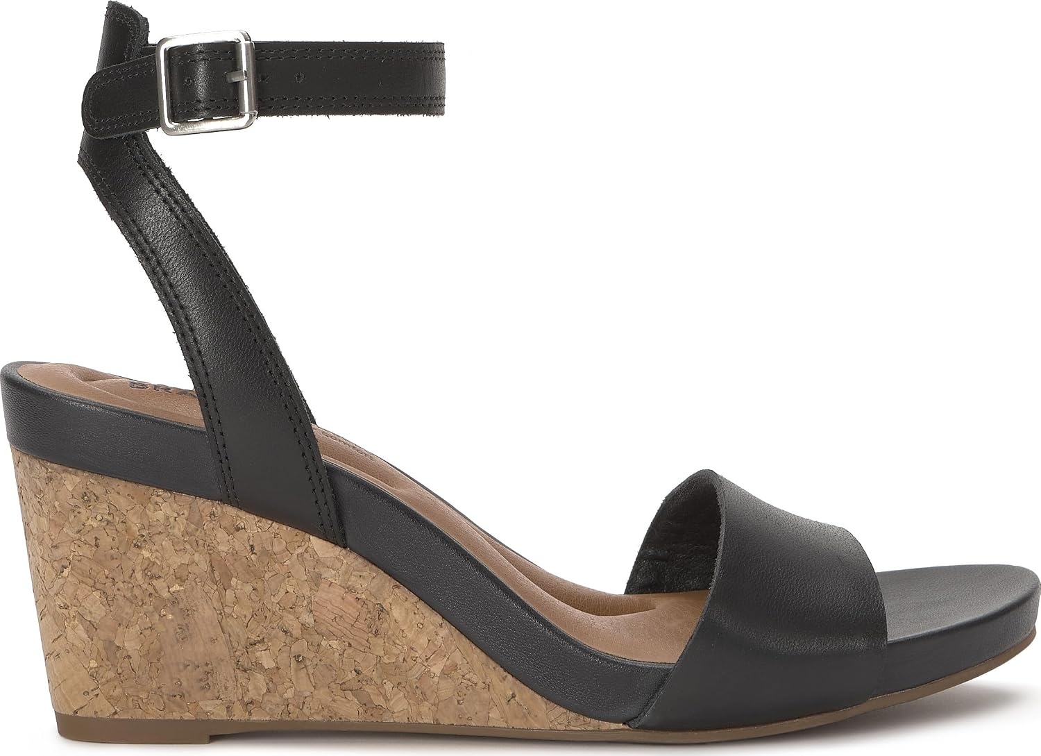 image:imageLucky Brand Lynda Cork Wedge SandalsBlack
