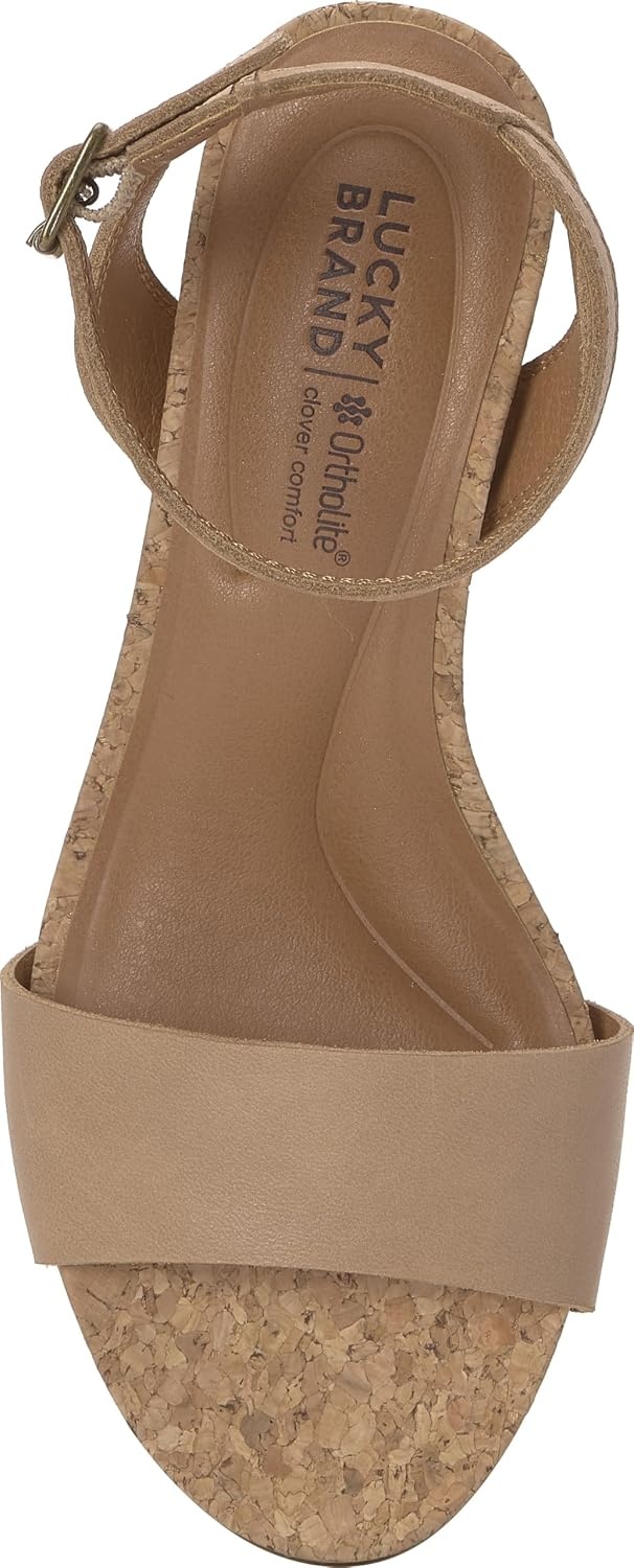 image:imageLucky Brand Lynda Cork Wedge SandalsCortado