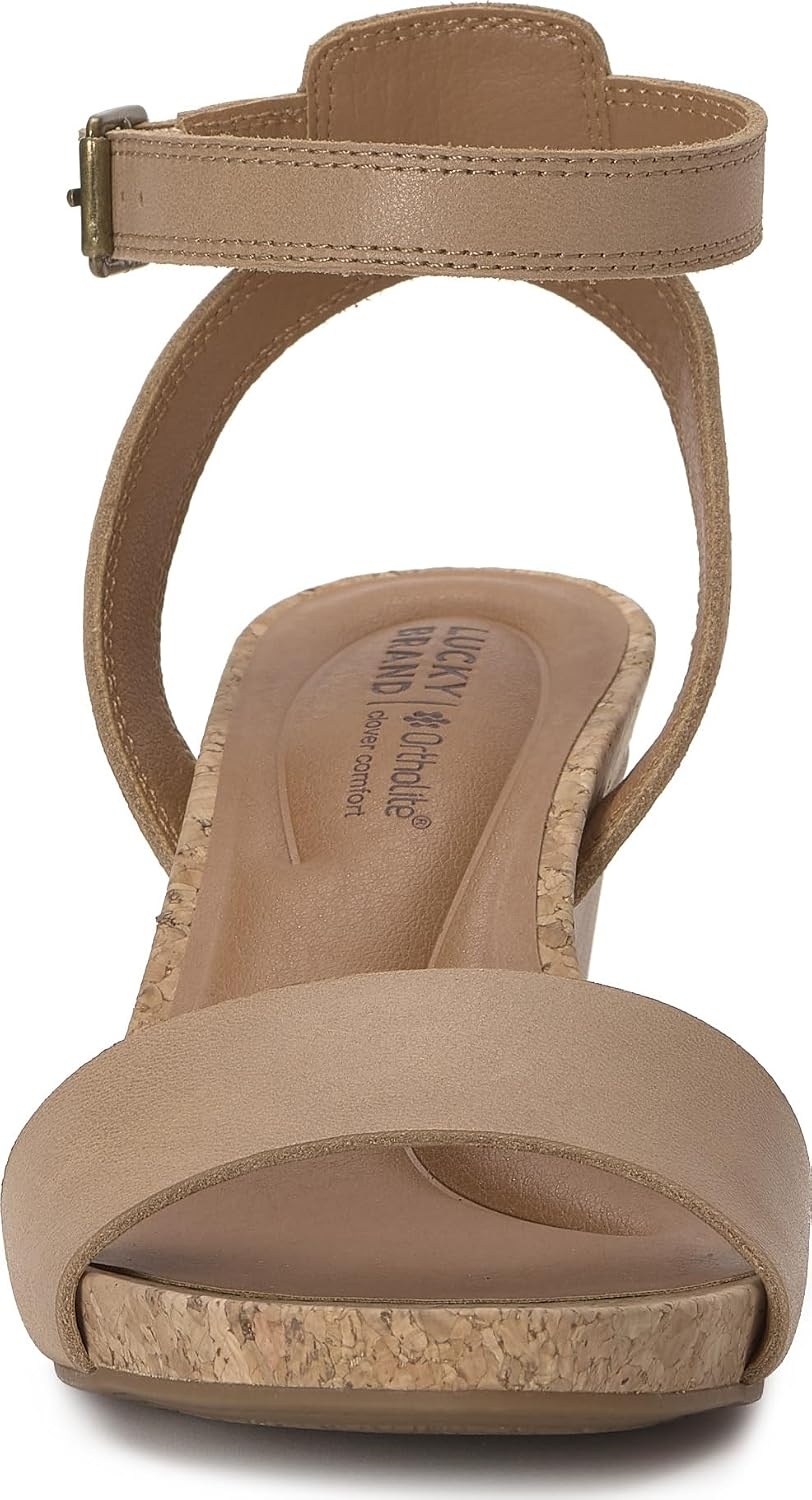 image:imageLucky Brand Lynda Cork Wedge SandalsCortado