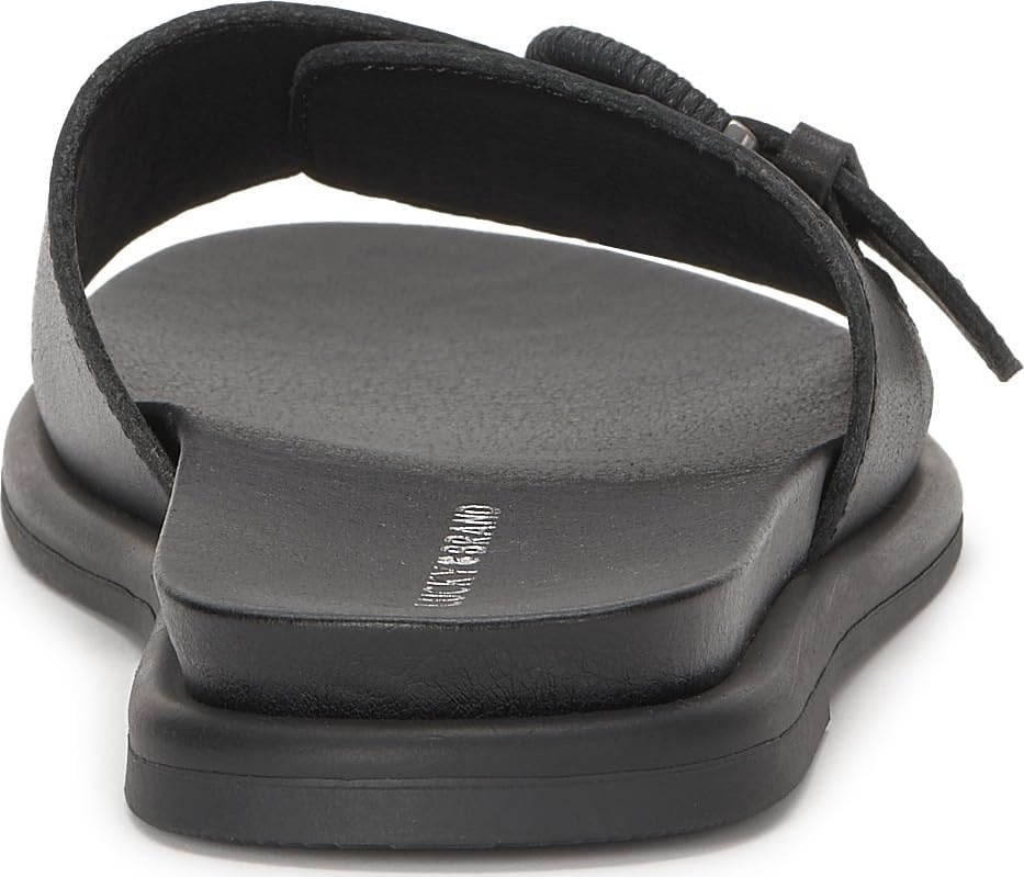 image:imageLucky Brand Suszie Buckle Flat SandalsBlack