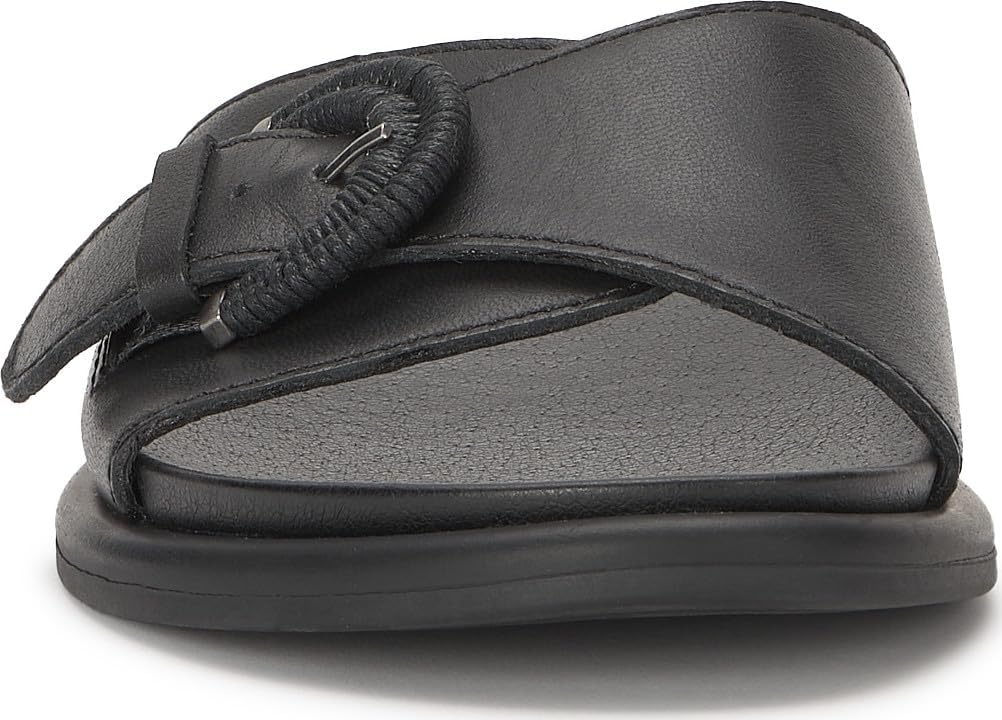 image:imageLucky Brand Suszie Buckle Flat SandalsBlack