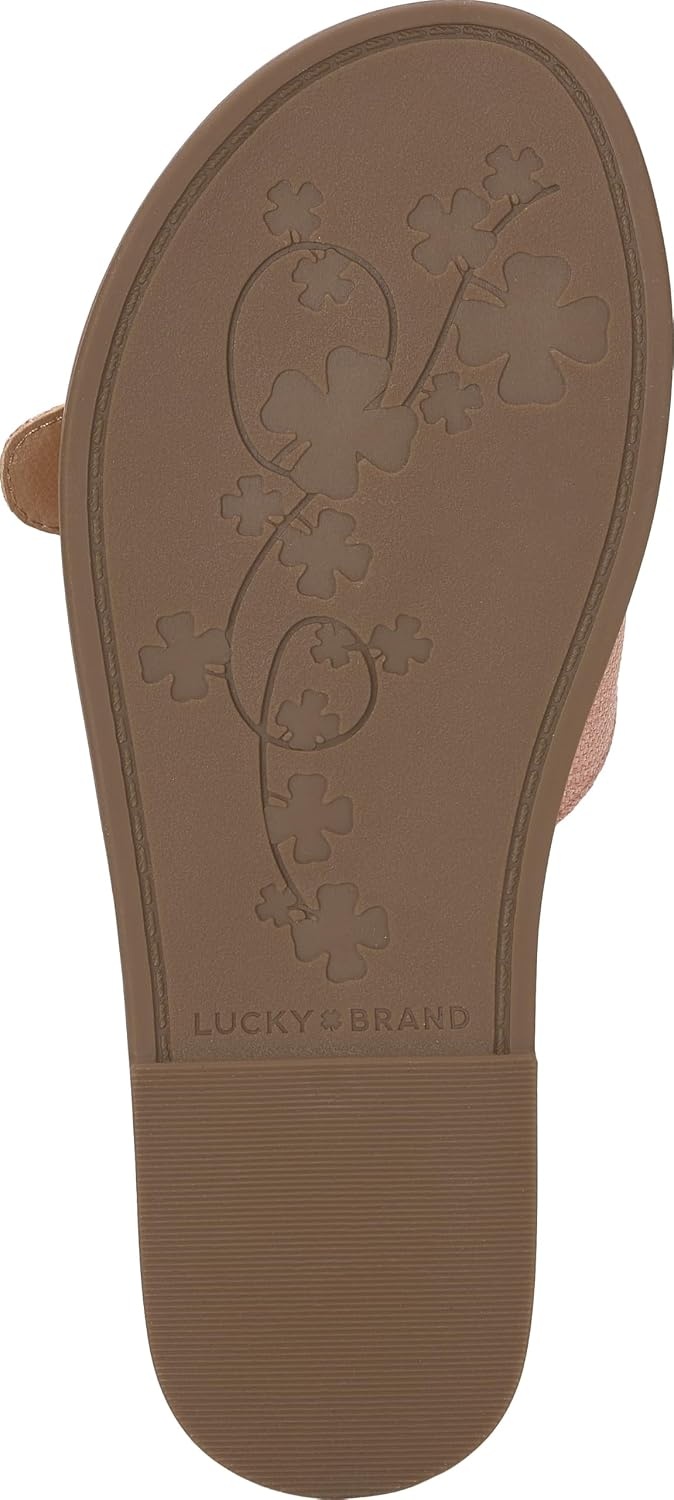 image:imageLucky Brand Suszie Buckle Flat SandalsRose