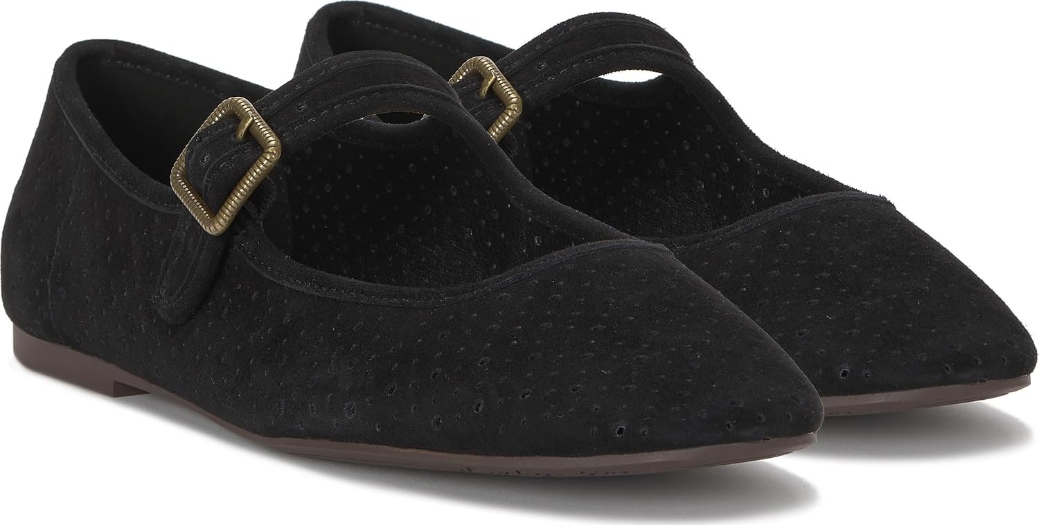 image:imageLucky Brand Tannyr Perforated SandalsBlack