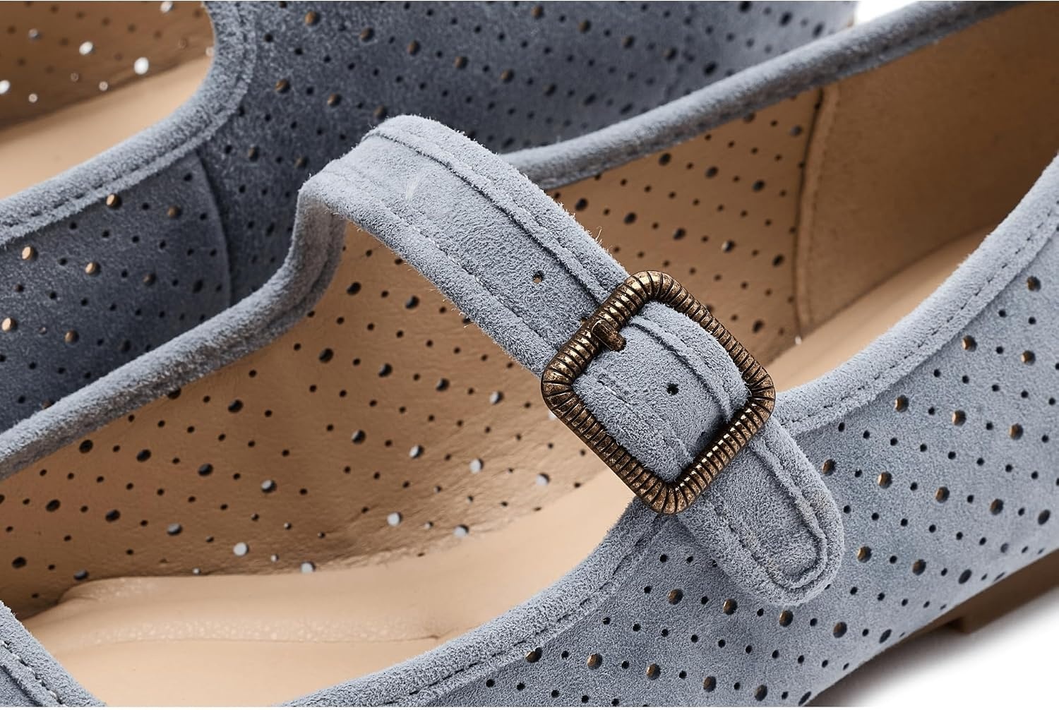 image:imageLucky Brand Tannyr Perforated SandalsGrey