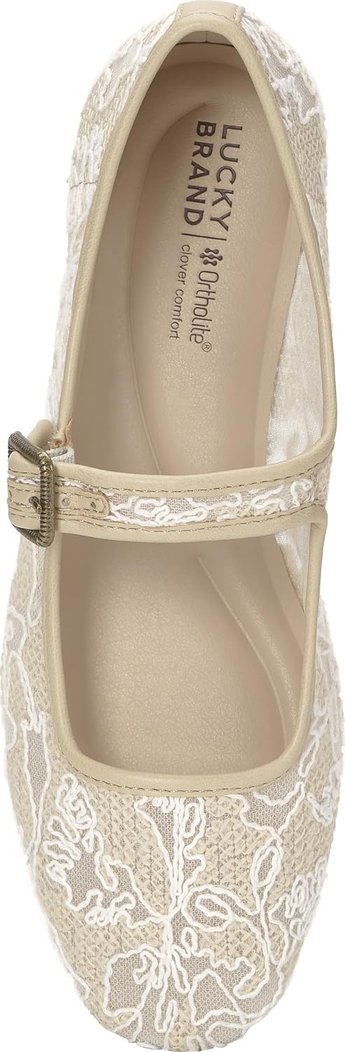 image:imageLucky Brand Tannyr Perforated SandalsOffwhite