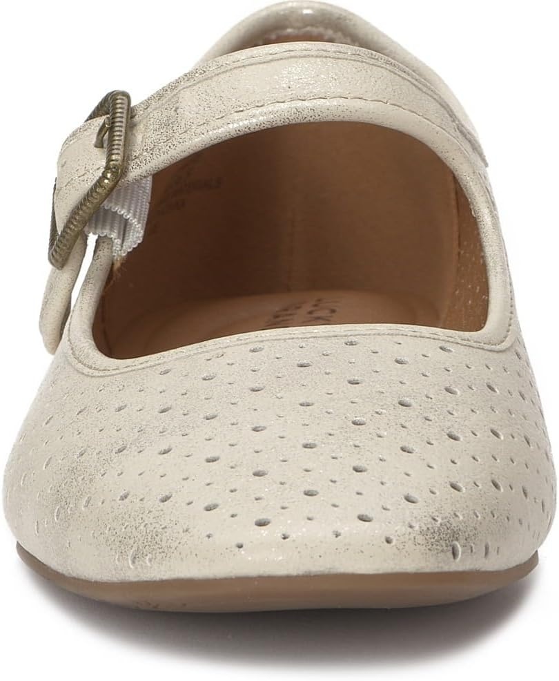 image:imageLucky Brand Tannyr Perforated SandalsPlatino