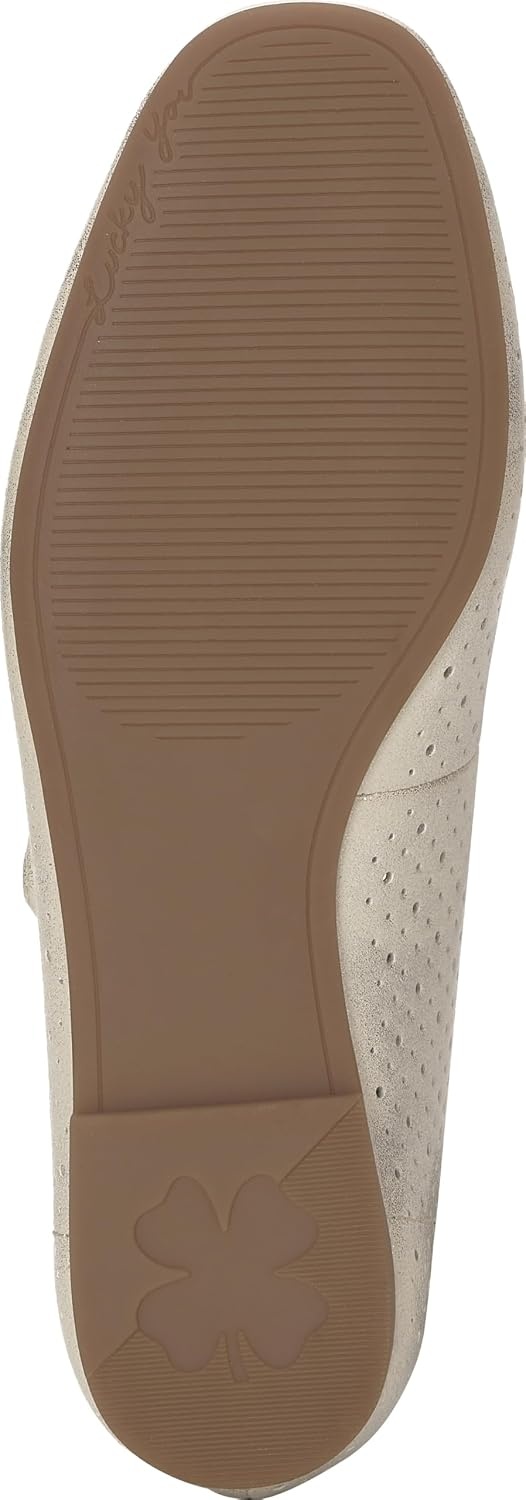 image:imageLucky Brand Tannyr Perforated SandalsPlatino