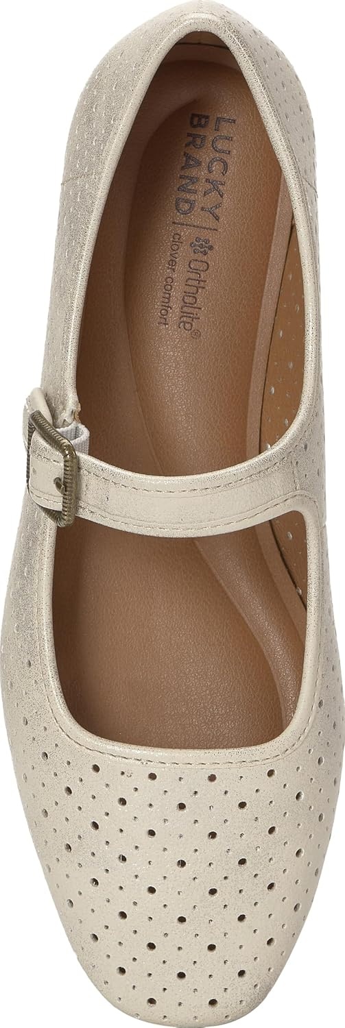 image:imageLucky Brand Tannyr Perforated SandalsPlatino