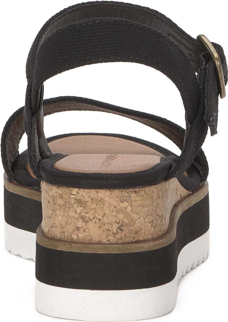 image:imageLucky Brand Temay Platform Wedge SandalsBlack